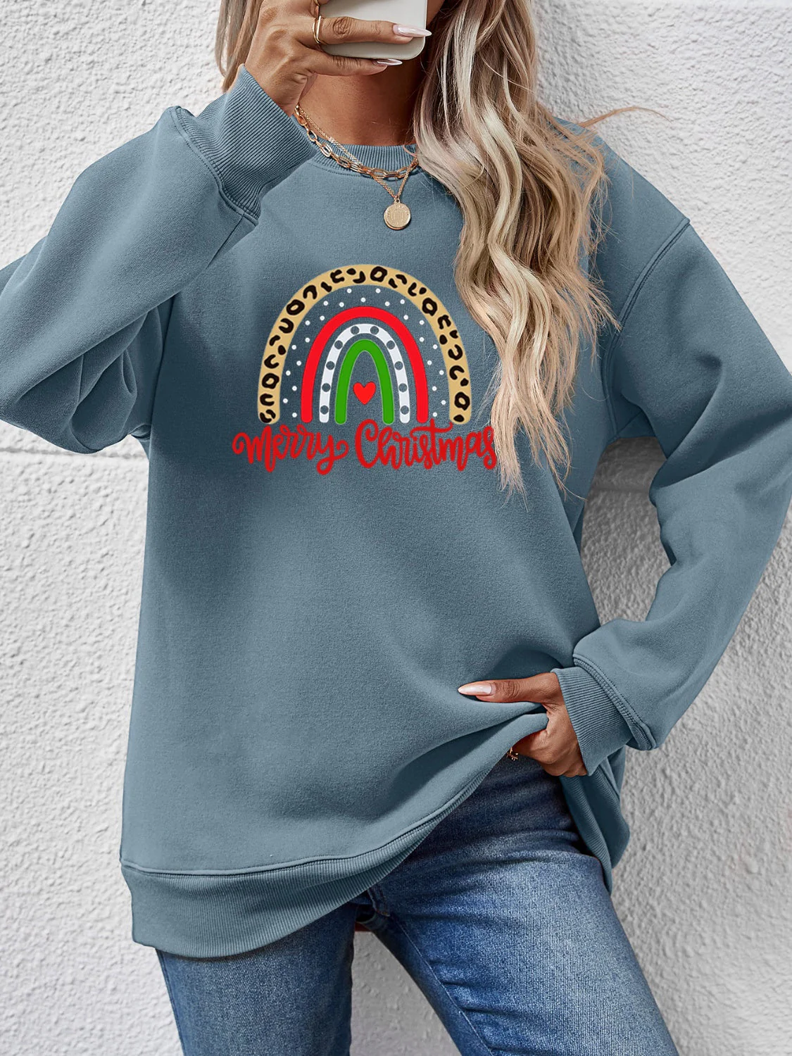 MERRY CHRISTMAS Graphic Sweatshirt - Image 16
