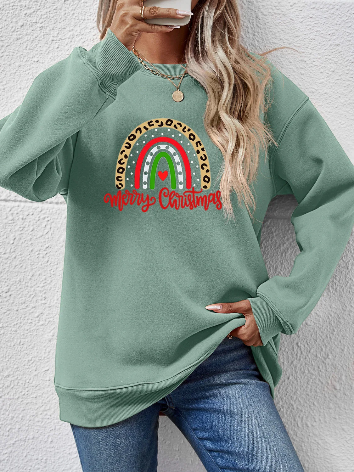 MERRY CHRISTMAS Graphic Sweatshirt - Image 22