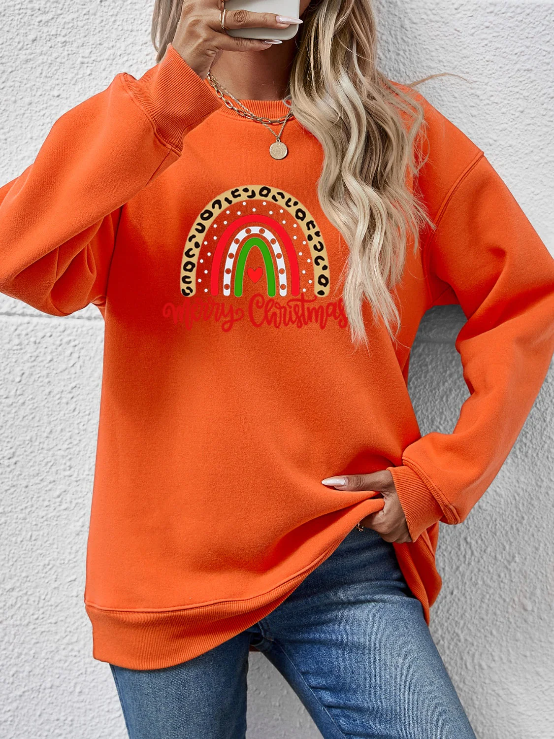 MERRY CHRISTMAS Graphic Sweatshirt - Image 25
