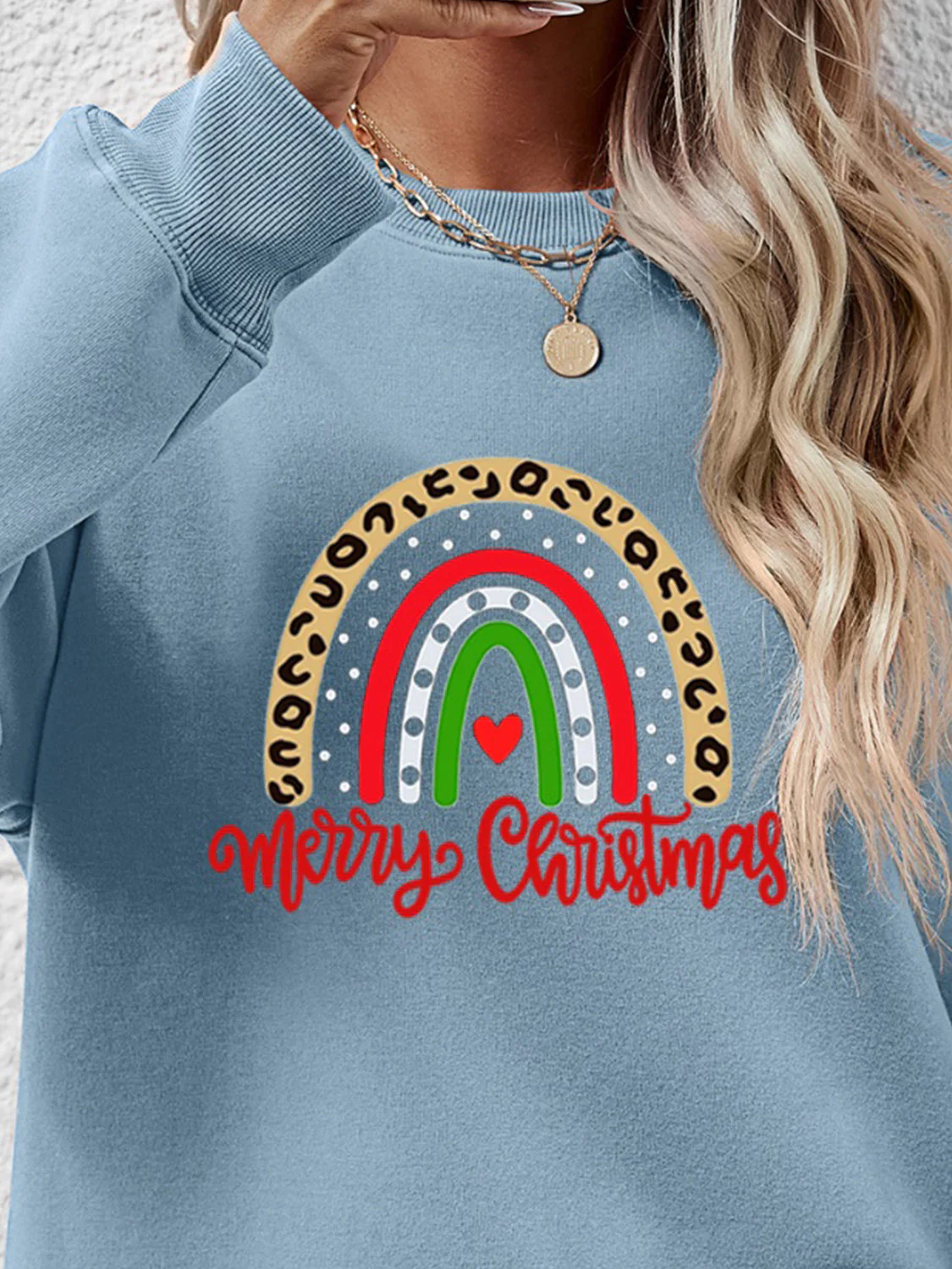 MERRY CHRISTMAS Graphic Sweatshirt - Image 8