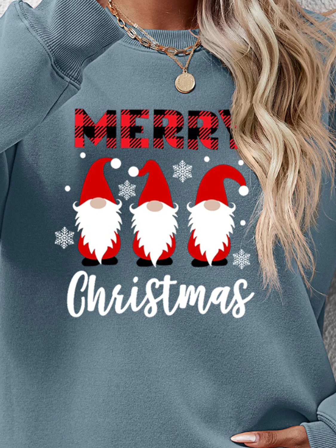MERRY CHRISTMAS Long Sleeve Sweatshirt - Image 11
