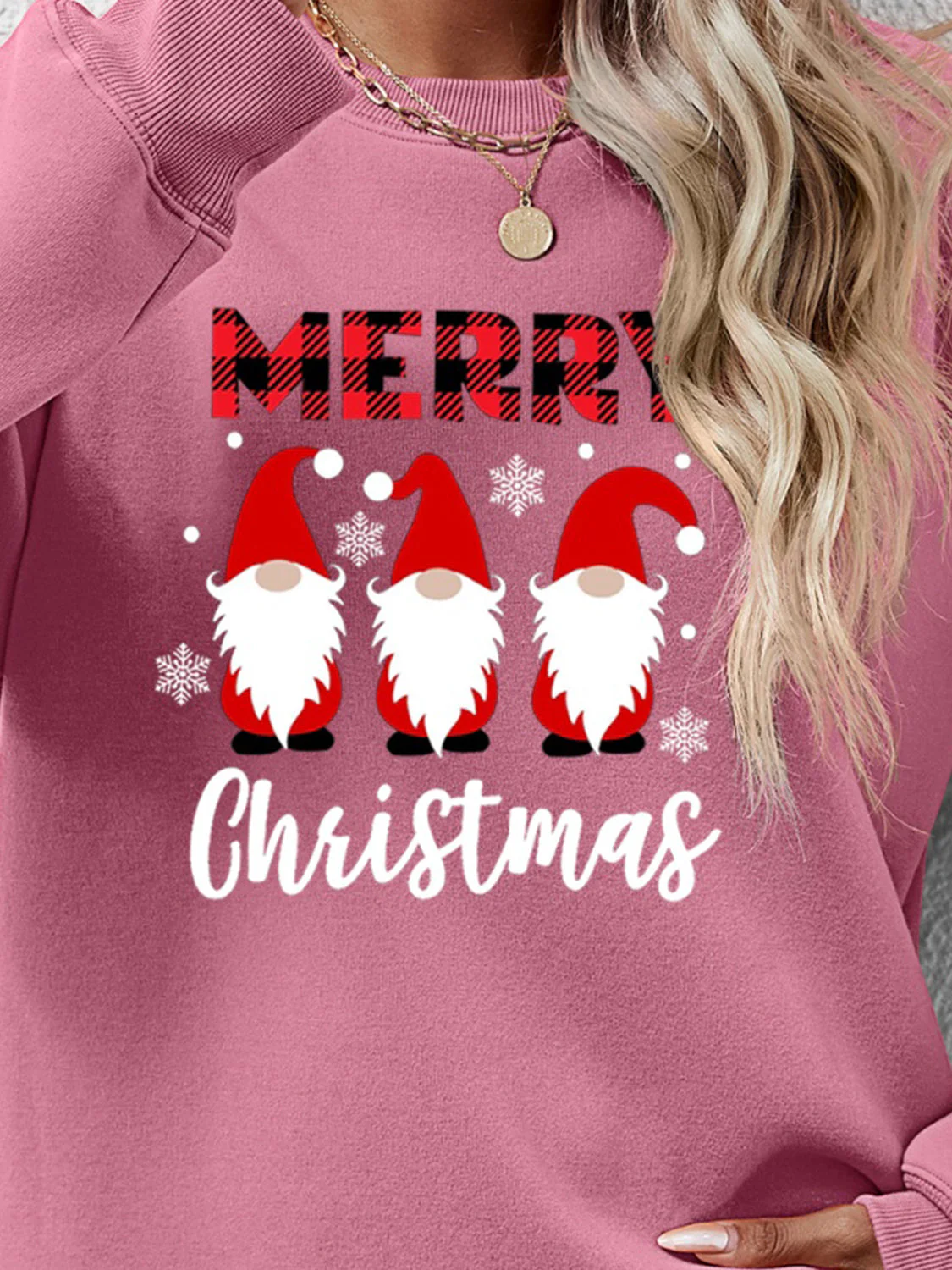 MERRY CHRISTMAS Long Sleeve Sweatshirt - Image 14