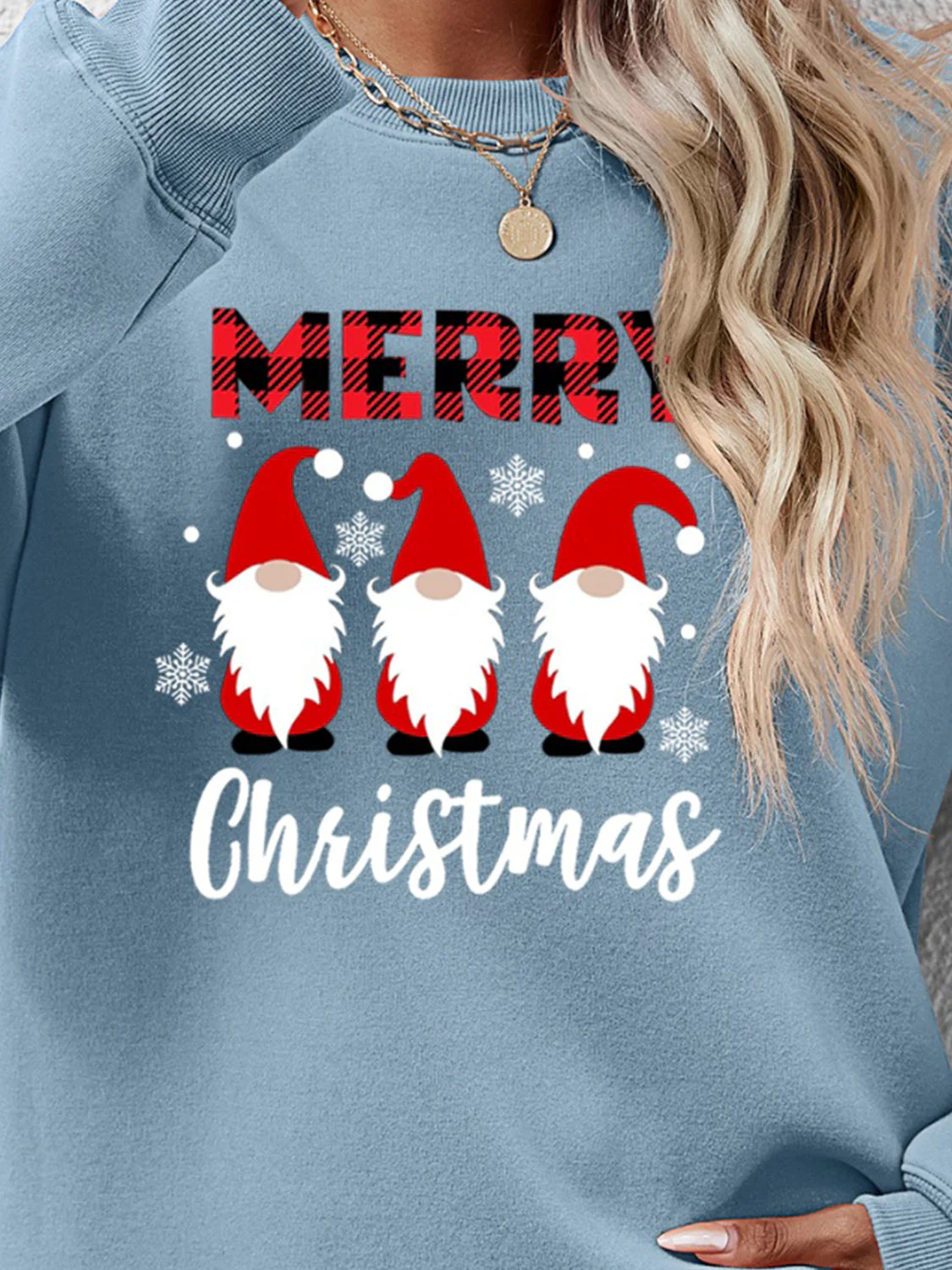 MERRY CHRISTMAS Long Sleeve Sweatshirt - Image 17