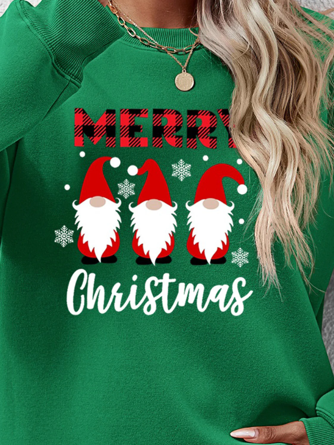 MERRY CHRISTMAS Long Sleeve Sweatshirt - Image 23
