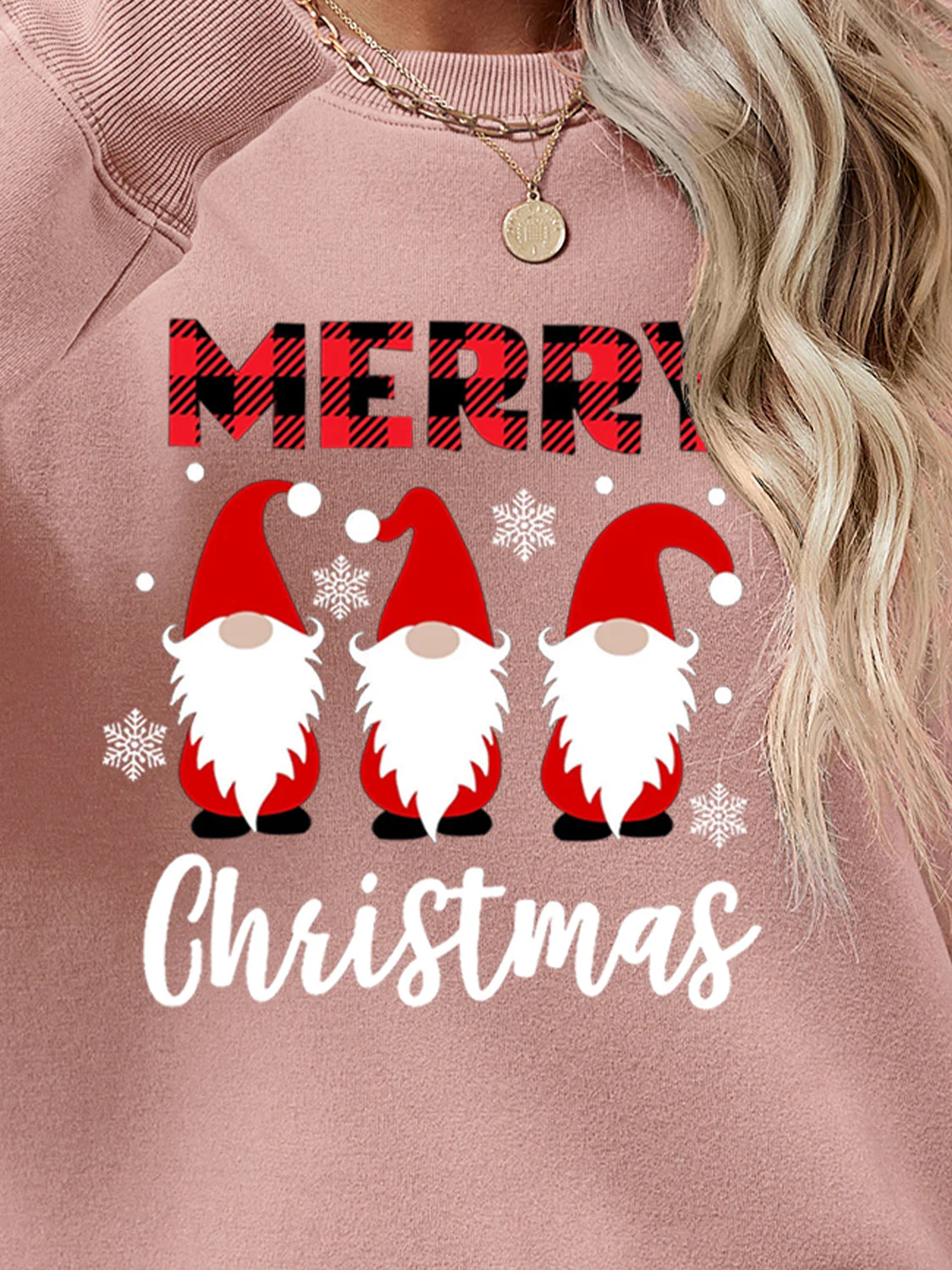 MERRY CHRISTMAS Long Sleeve Sweatshirt - Image 3