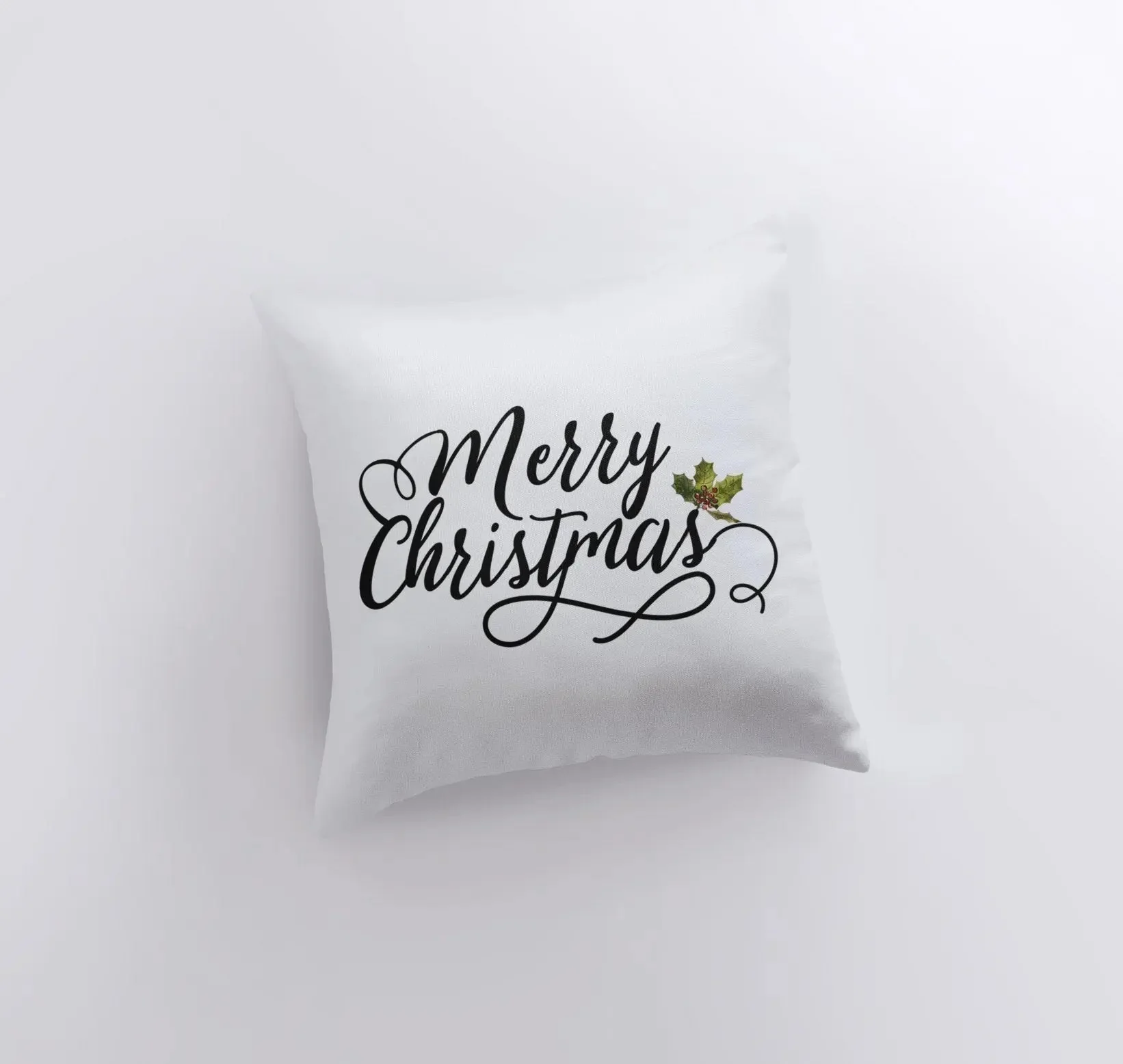 Merry Christmas | Mistletoe | Throw Pillow | Christmas Pillow | Home Decor | Christmas Pillow | Teacher Gift | New Home Gift | Grandma Gift | Mom Gift by UniikPillows - Image 3
