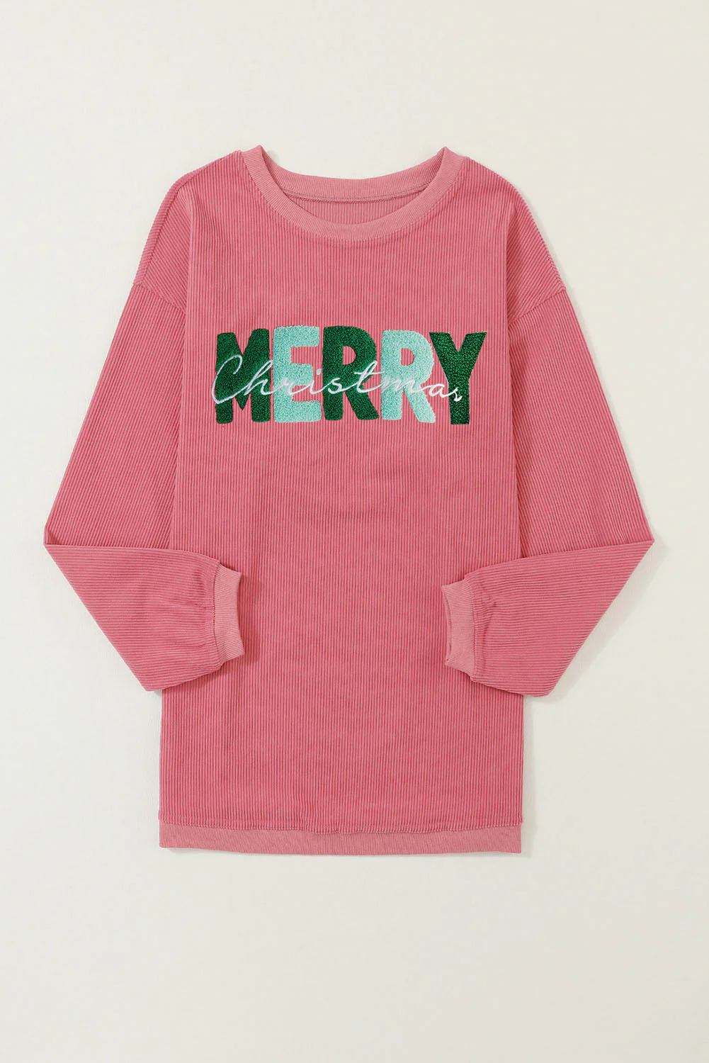 MERRY CHRISTMAS Round Neck Sweatshirt - Image 6