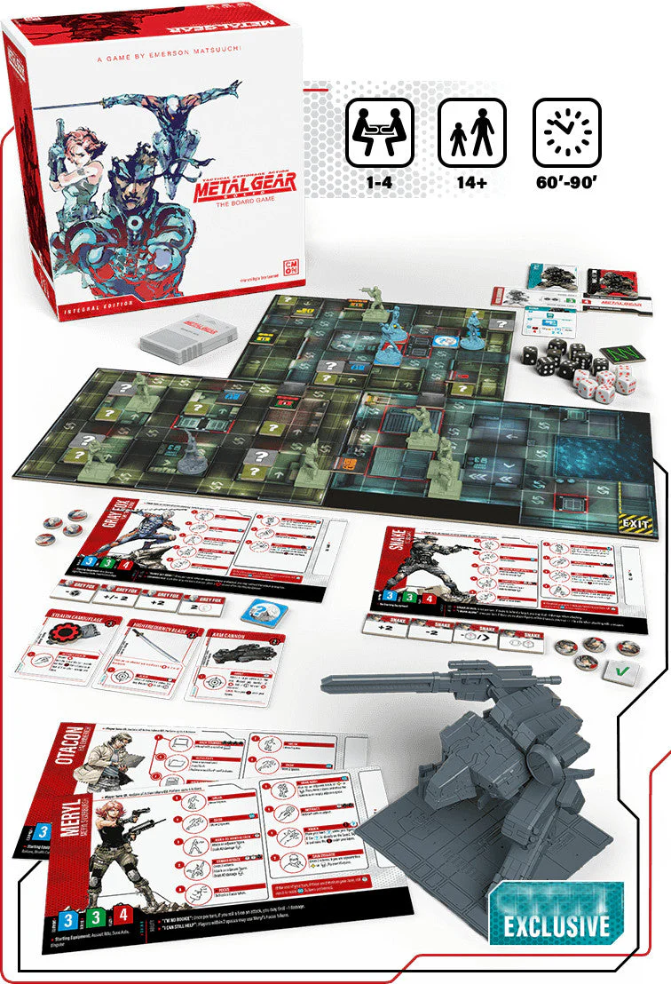 Metal Gear Solid: the Board Game - Integral Edition - Image 3