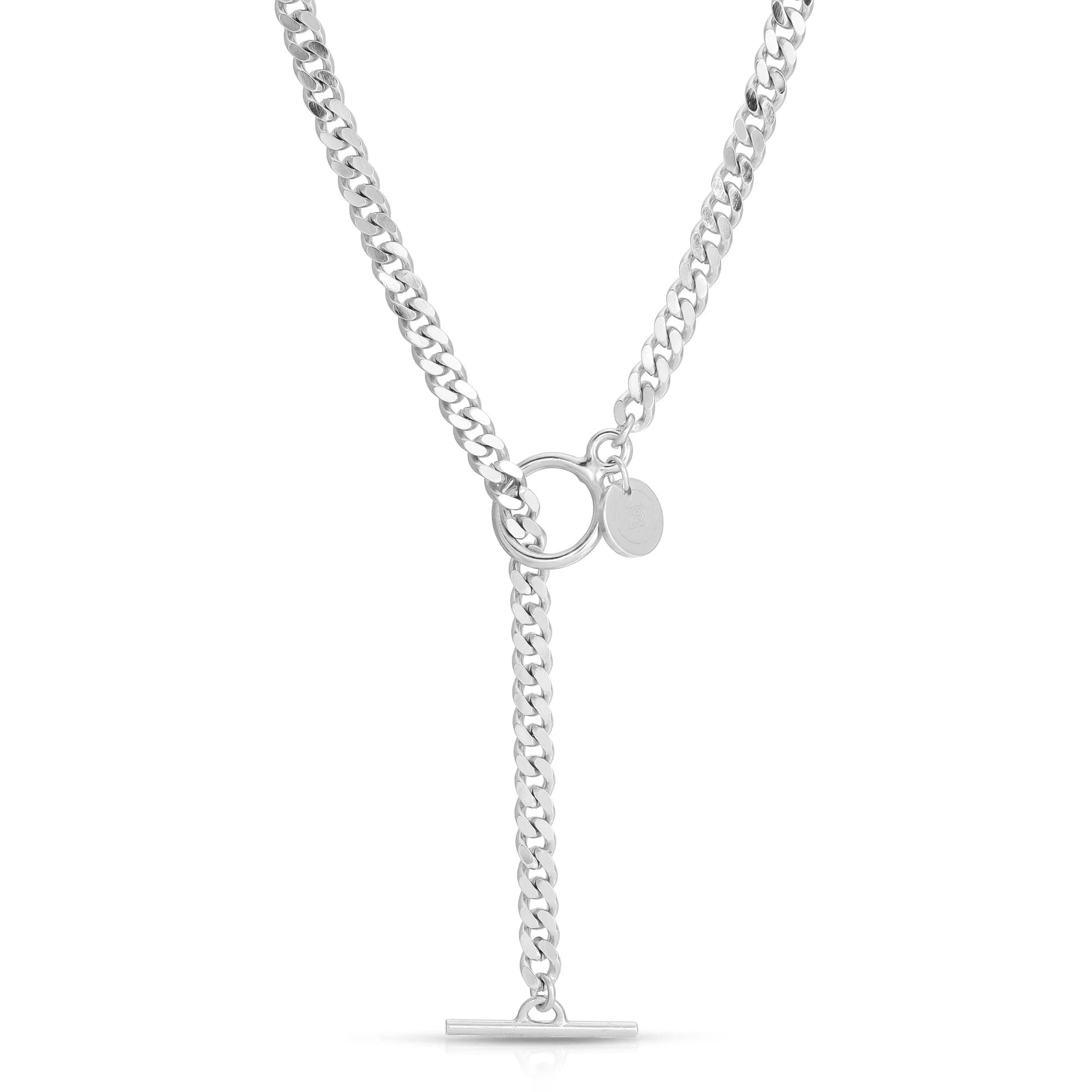Micro Link Curb Chain Convertible Lariat by eklexic jewelry - Image 4