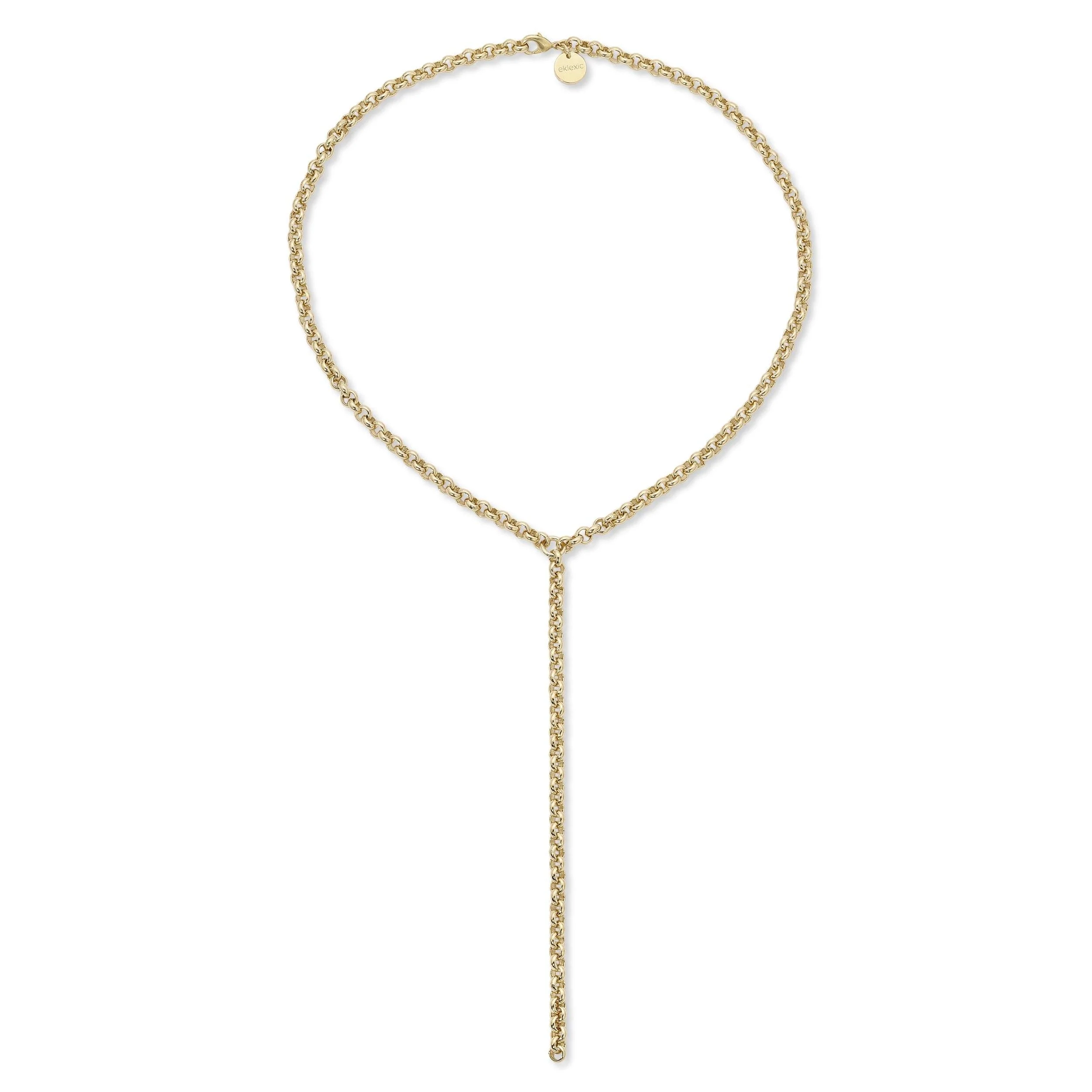 Micro Royal Rolo Chain Lariat by eklexic jewelry - Image 3