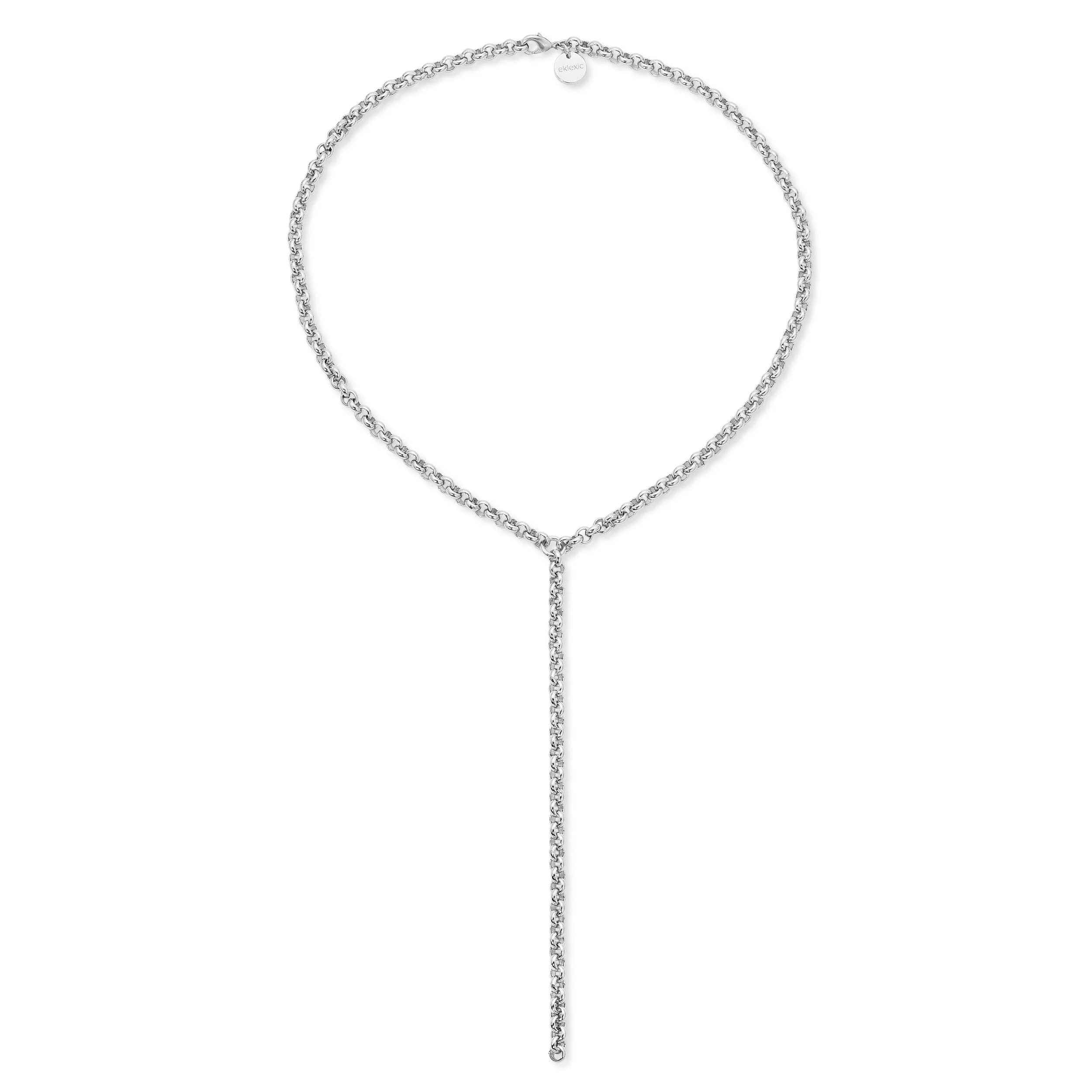 Micro Royal Rolo Chain Lariat by eklexic jewelry - Image 6