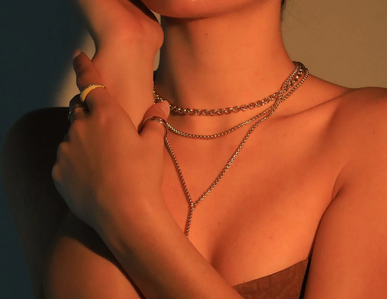Micro Royal Rolo Chain Necklace by eklexic jewelry - Image 2