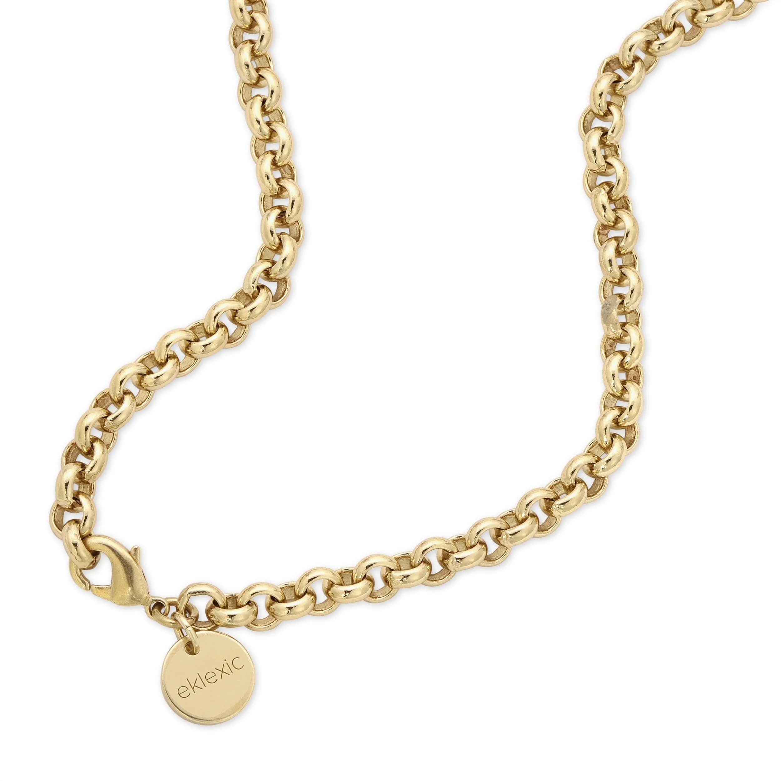 Micro Royal Rolo Chain Necklace by eklexic jewelry - Image 3