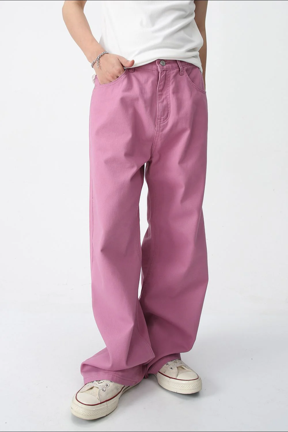 Mid Rise Baggy Men's Jeans - Image 3