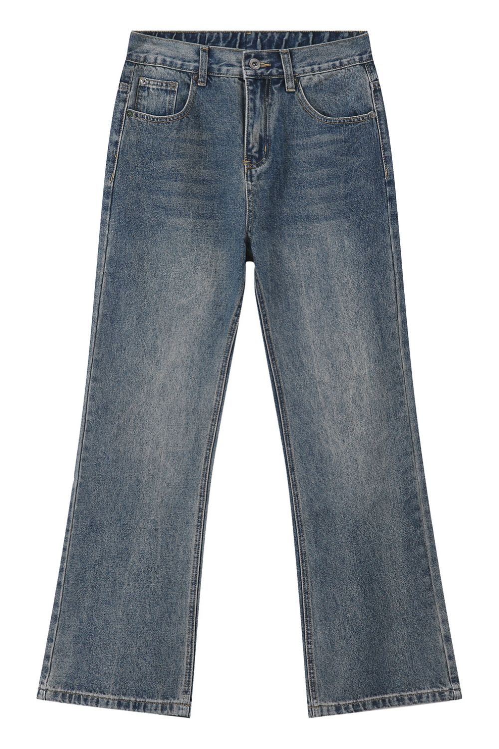 Mid Rise Jeans with Pockets - Image 5