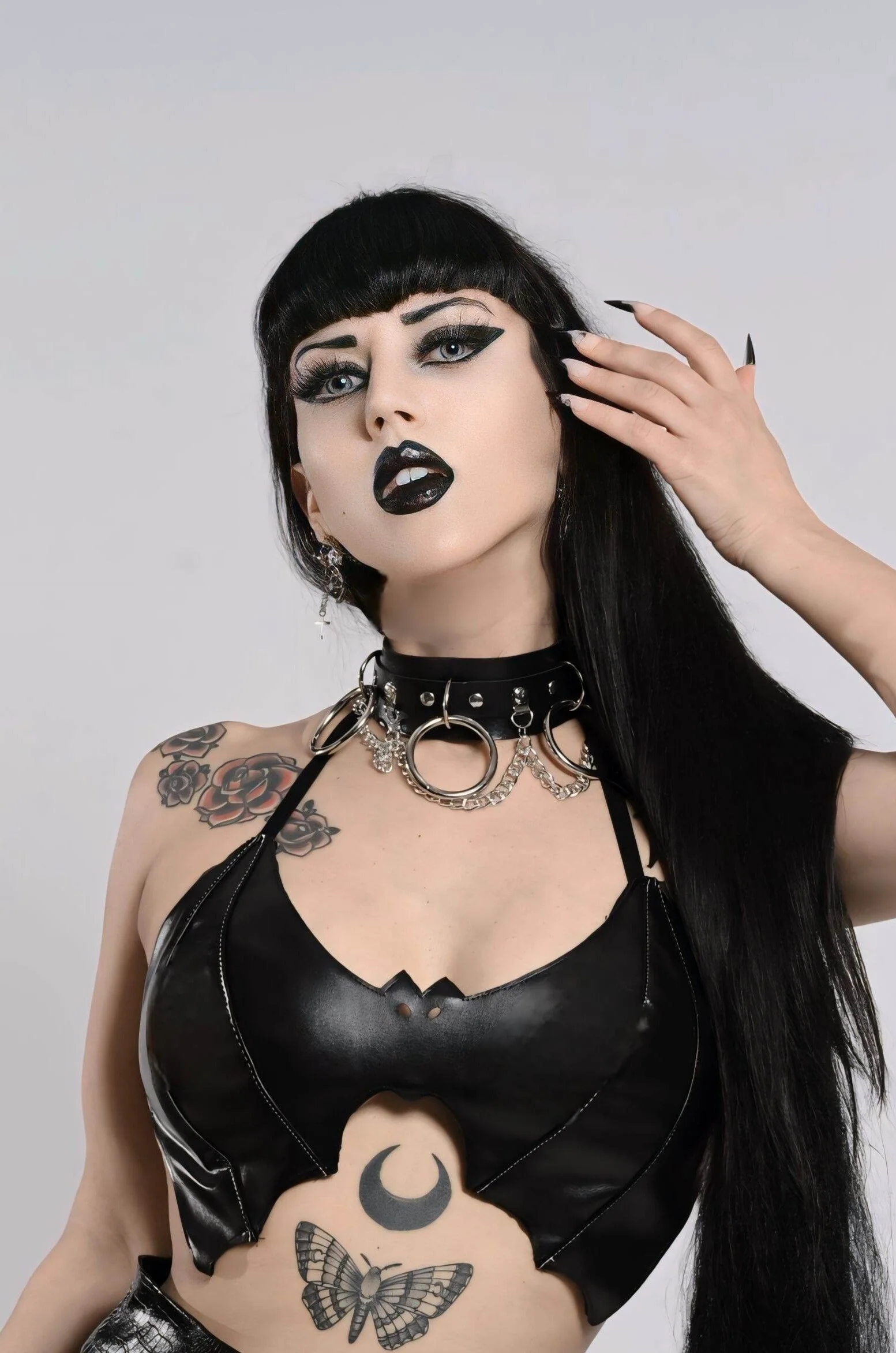 Midnight Steam Choker by The Cursed Closet - Image 2