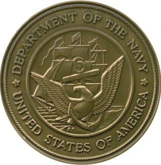 Military Service Medallions in Solid Brass Set of 6 Medallions. by The Military Gift Store - Image 5