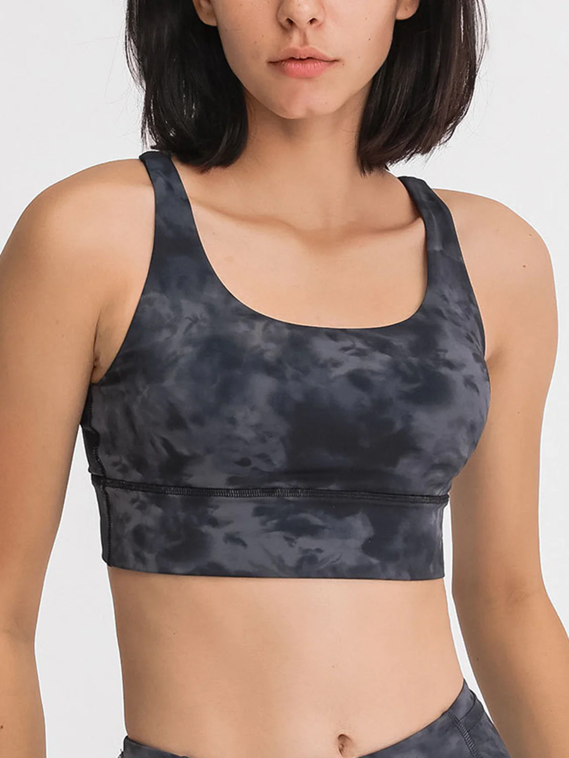 Millennia Crisscross Scoop Neck Active Tank - Image 19