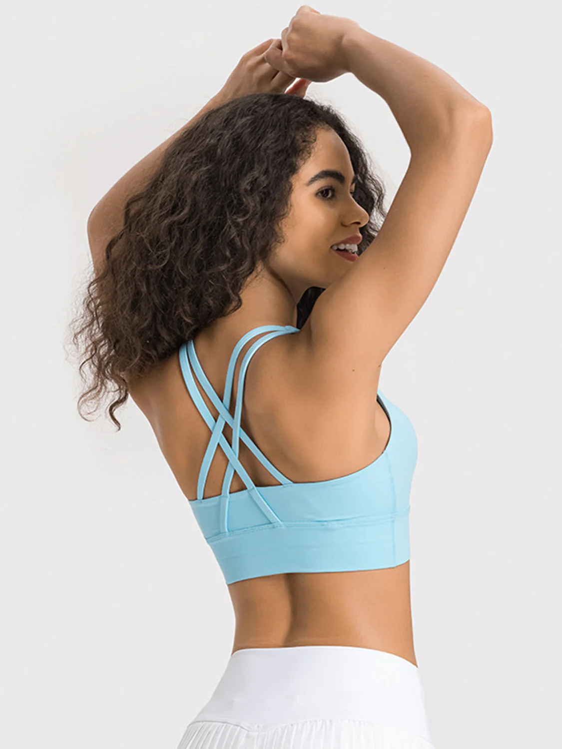 Millennia Crisscross Scoop Neck Active Tank - Image 23