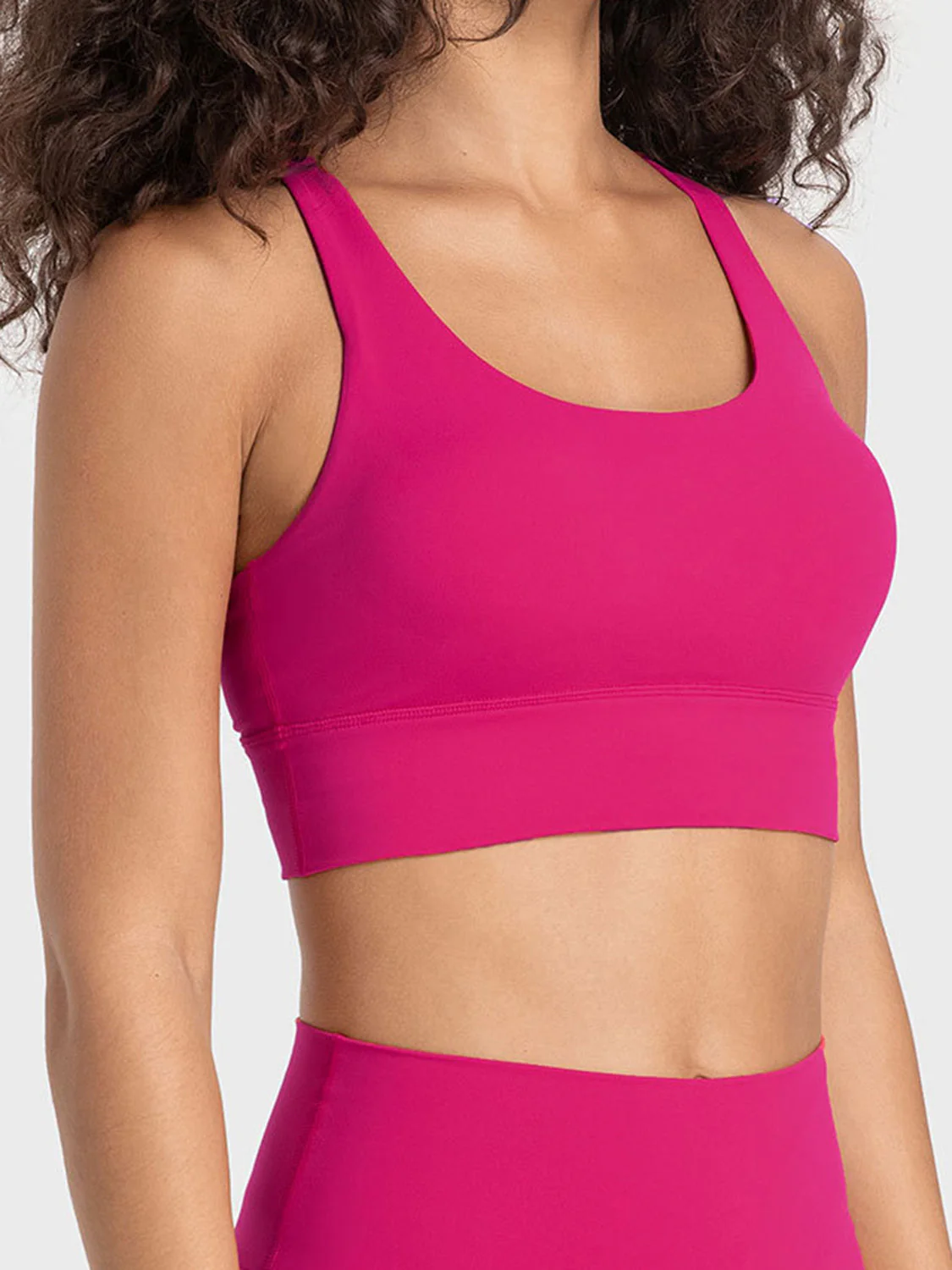 Millennia Crisscross Scoop Neck Active Tank - Image 25