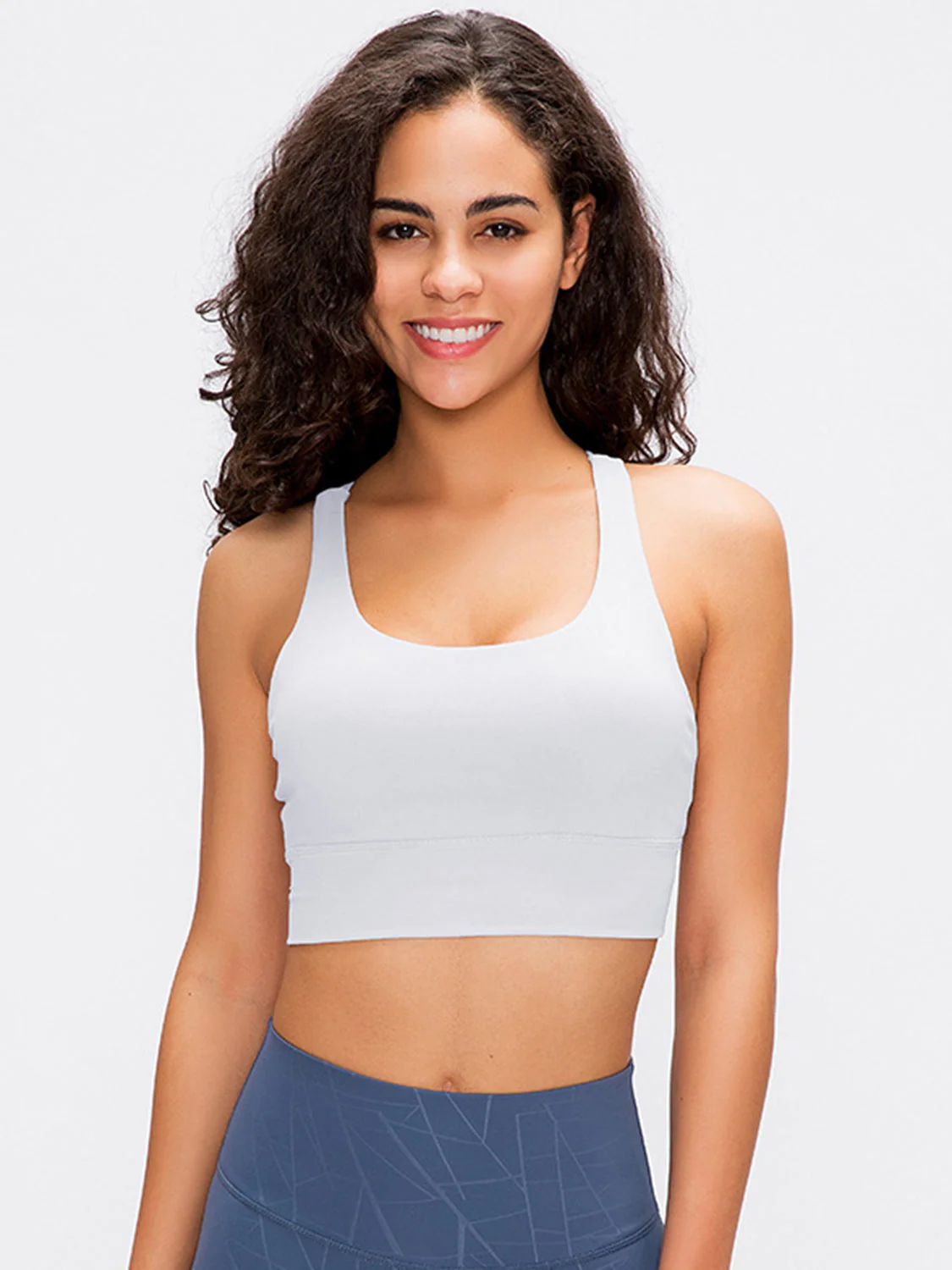 Millennia Crisscross Scoop Neck Active Tank - Image 28