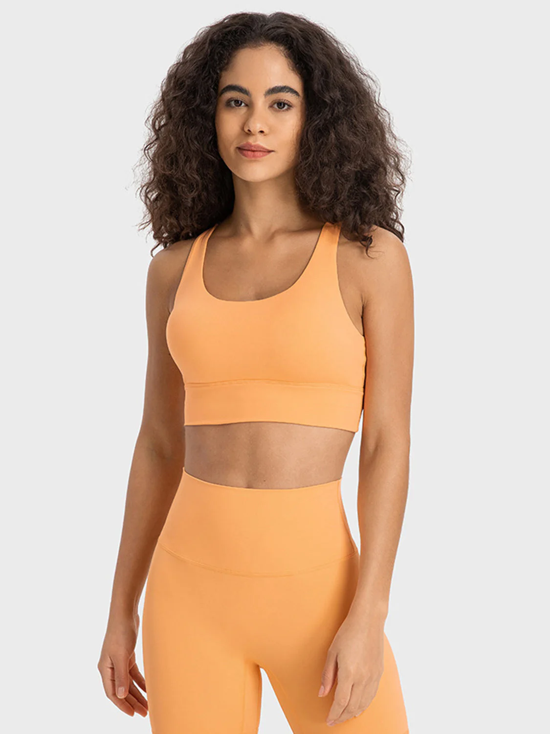 Millennia Crisscross Scoop Neck Active Tank - Image 34