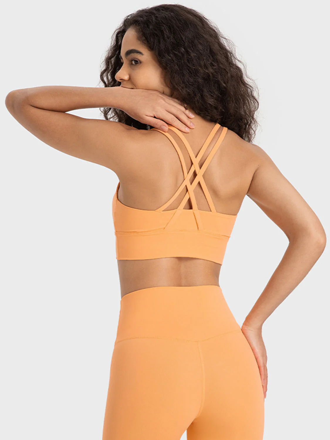 Millennia Crisscross Scoop Neck Active Tank - Image 35