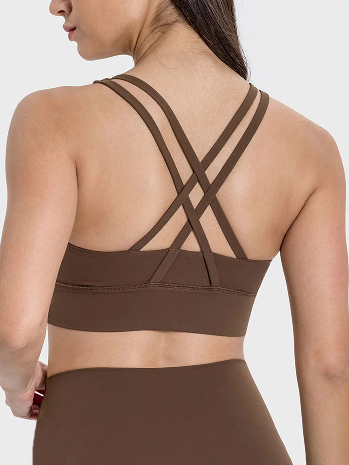 Millennia Crisscross Scoop Neck Active Tank - Image 5