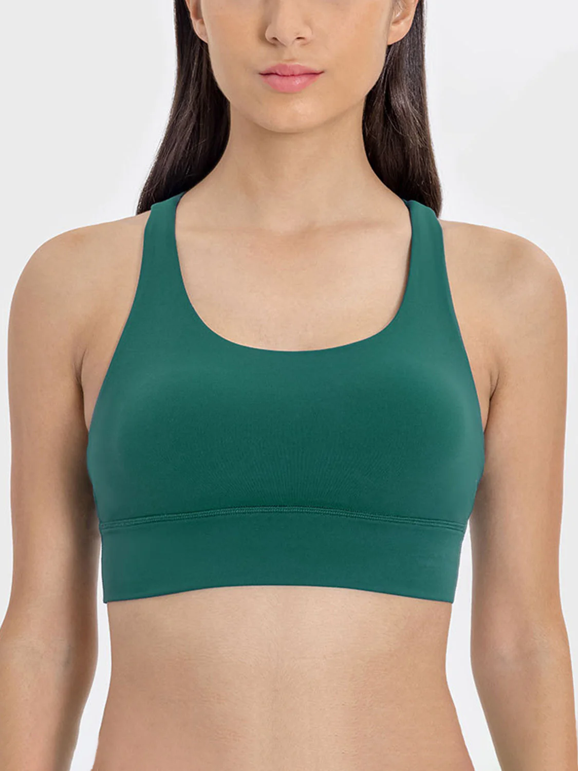 Millennia Crisscross Scoop Neck Active Tank - Image 7