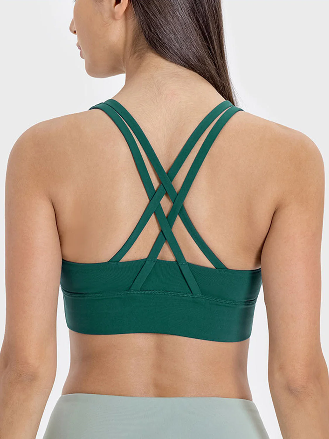 Millennia Crisscross Scoop Neck Active Tank - Image 8