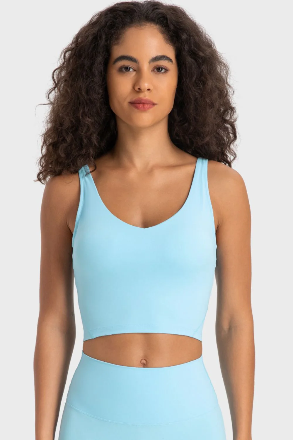 Millennia Deep V-Neck Crop Sports Bra - Image 23