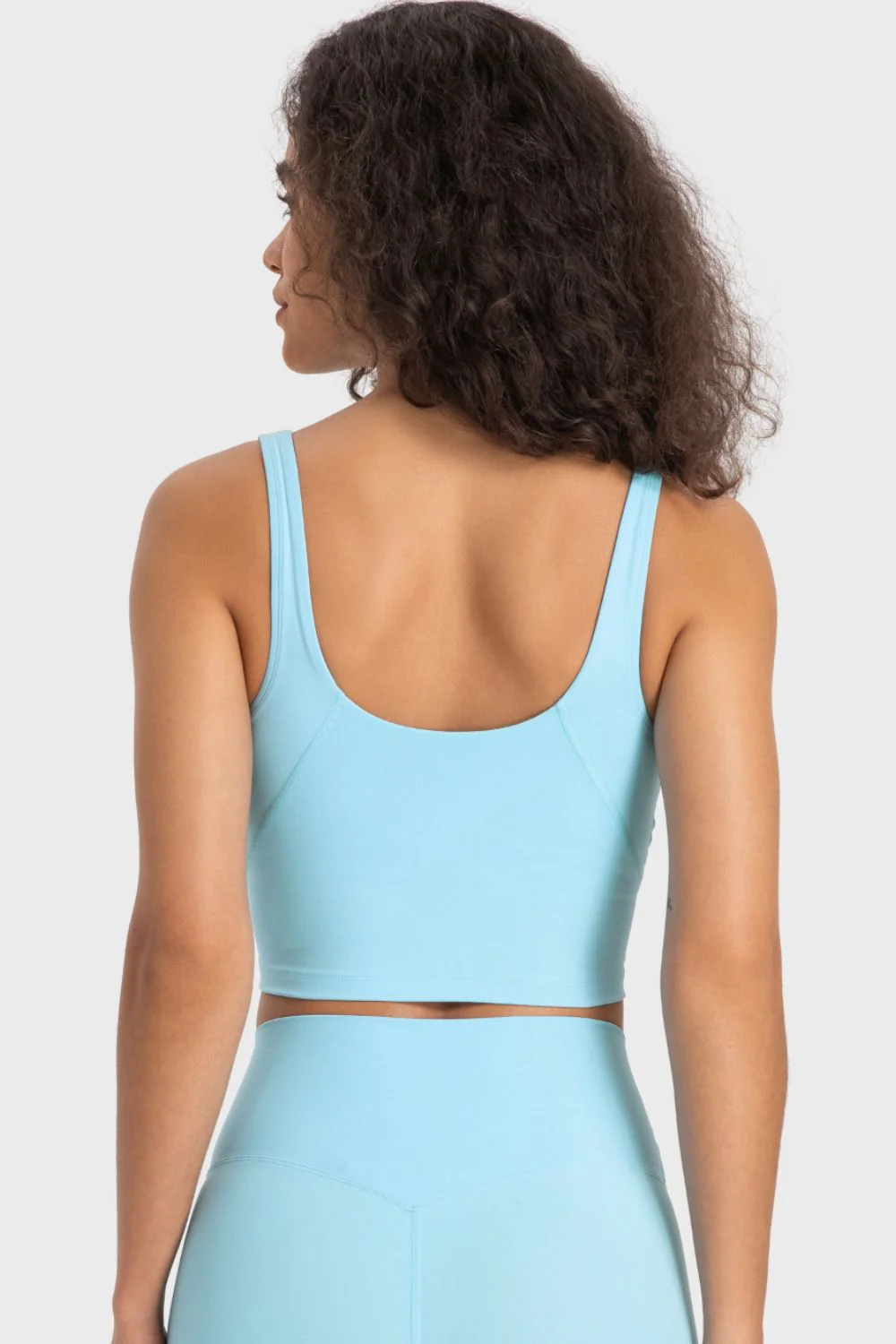 Millennia Deep V-Neck Crop Sports Bra - Image 25
