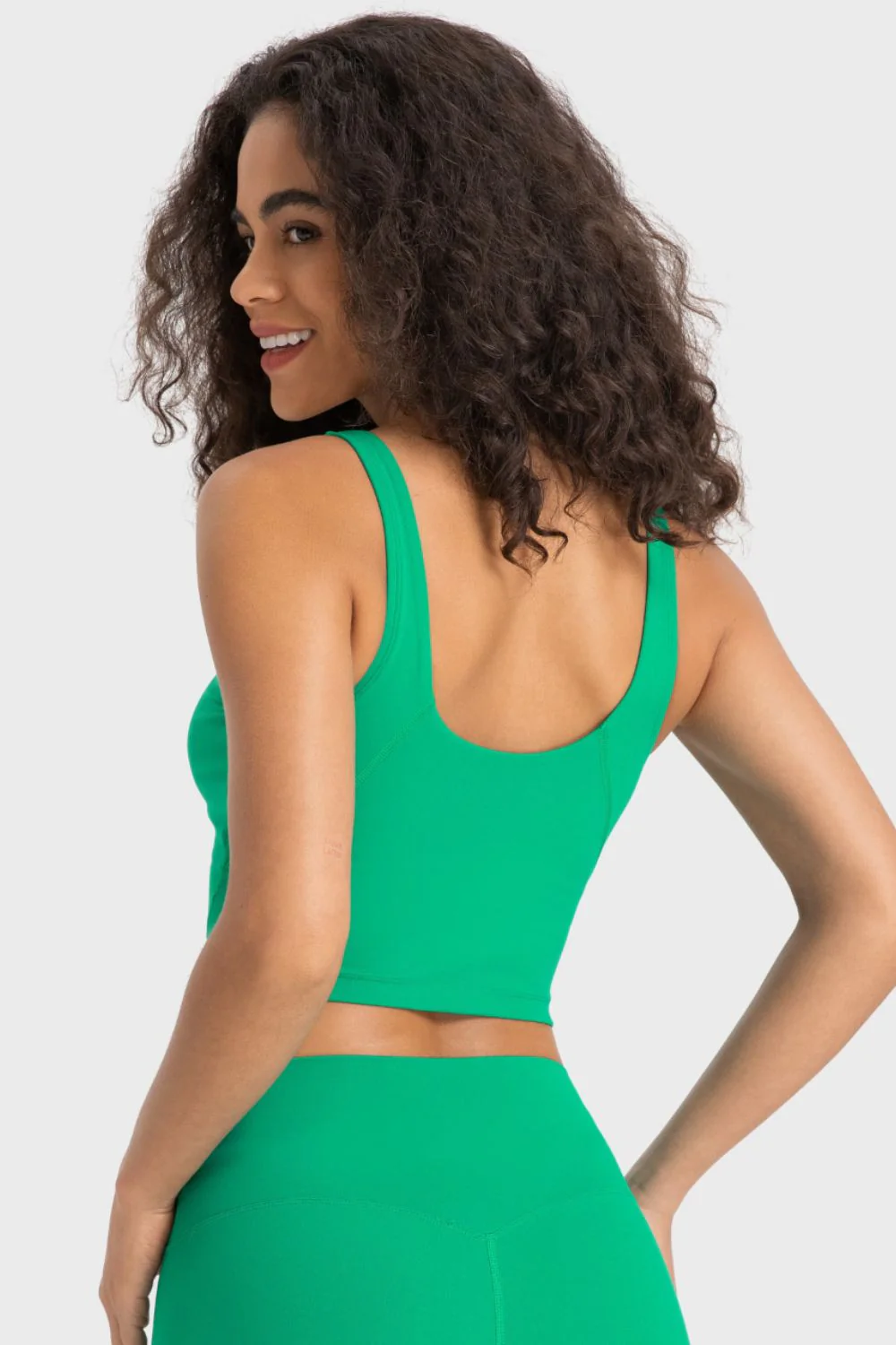 Millennia Deep V-Neck Crop Sports Bra - Image 28