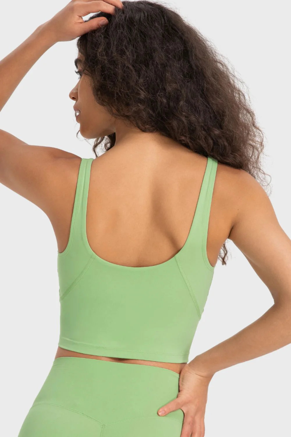 Millennia Deep V-Neck Crop Sports Bra - Image 34
