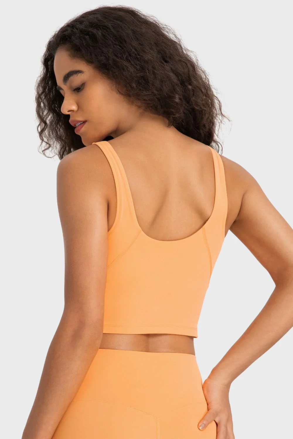 Millennia Deep V-Neck Crop Sports Bra - Image 6