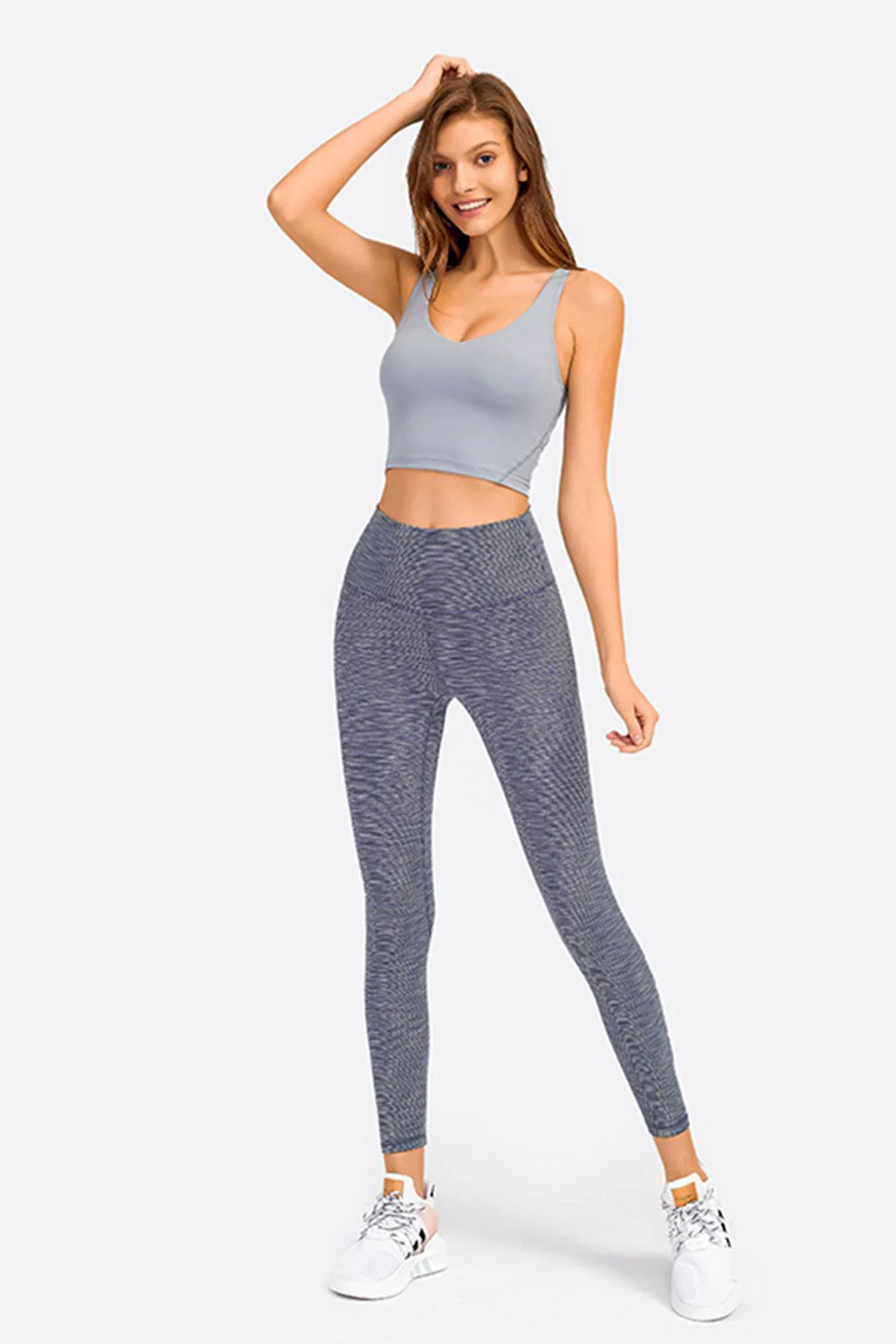 Millennia Deep V-Neck Crop Sports Bra - Image 8