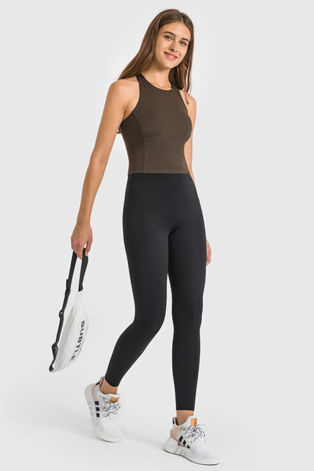 Millennia High Waist Ankle-Length Yoga Leggings - Image 24