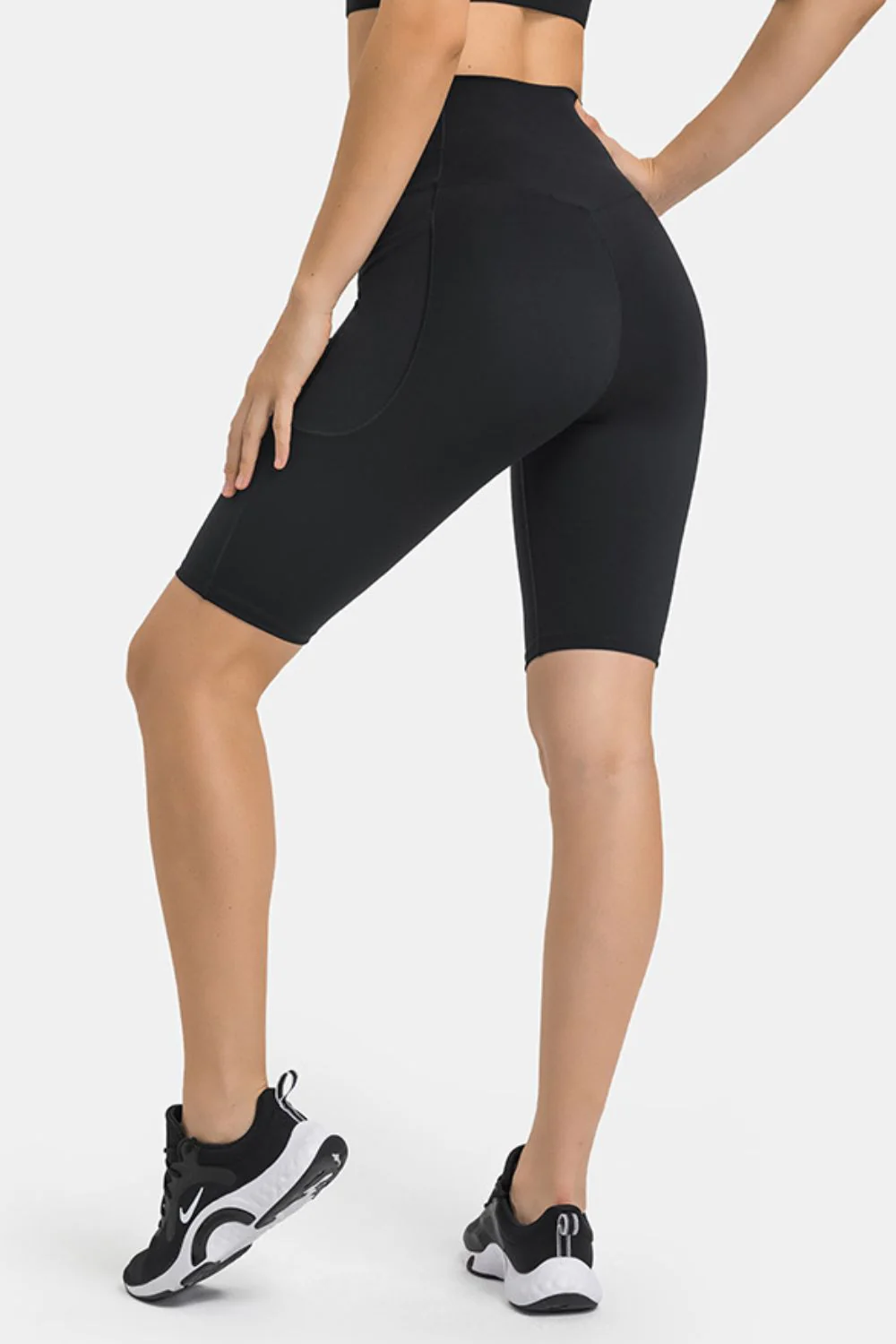 Millennia High Waist Biker Shorts with Pockets - Image 16