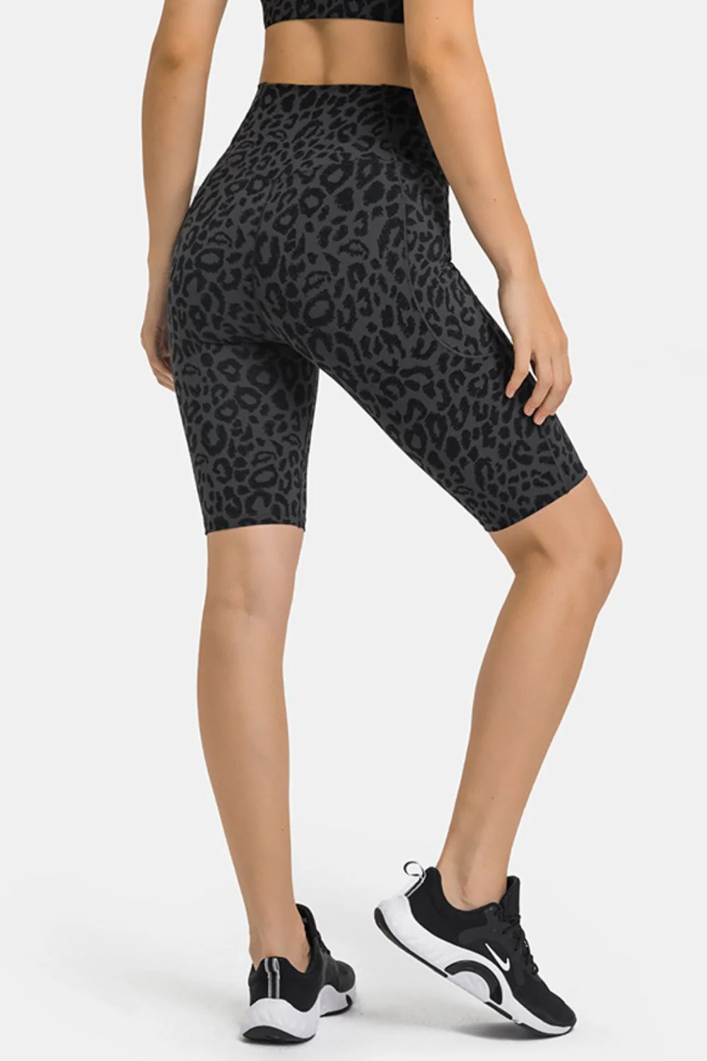 Millennia High Waist Biker Shorts with Pockets - Image 6