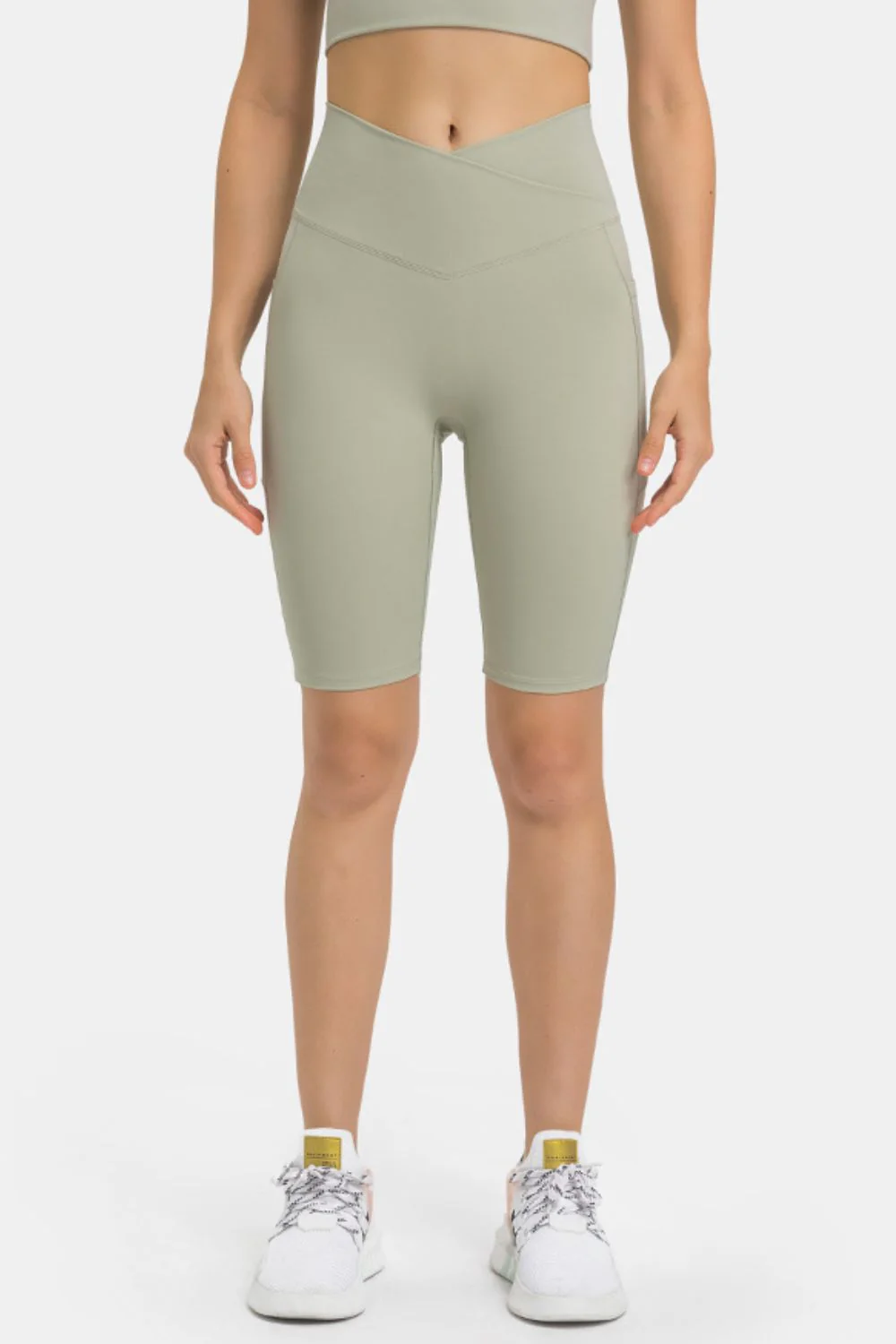 Millennia High Waist Biker Shorts with Pockets - Image 8