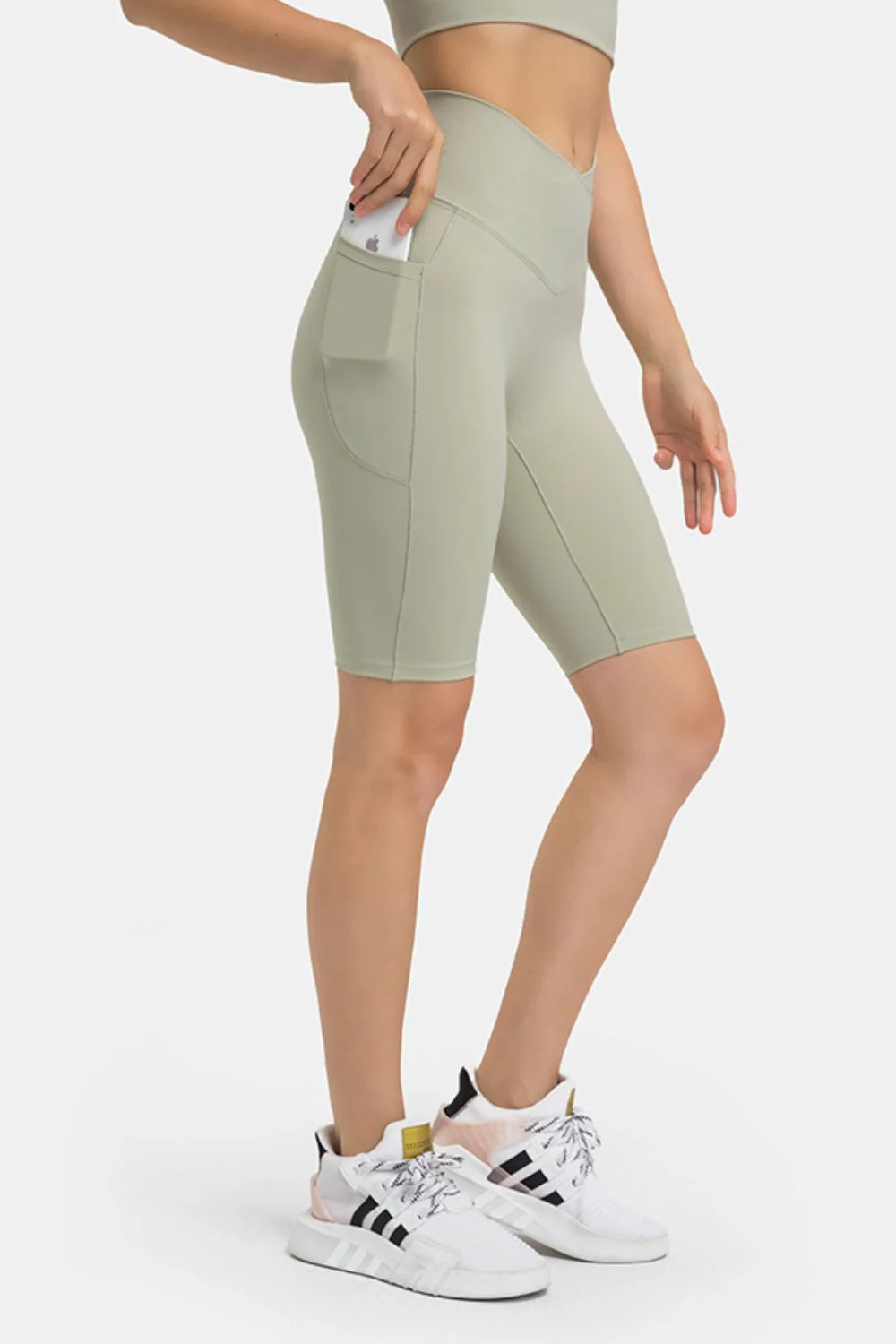 Millennia High Waist Biker Shorts with Pockets - Image 9