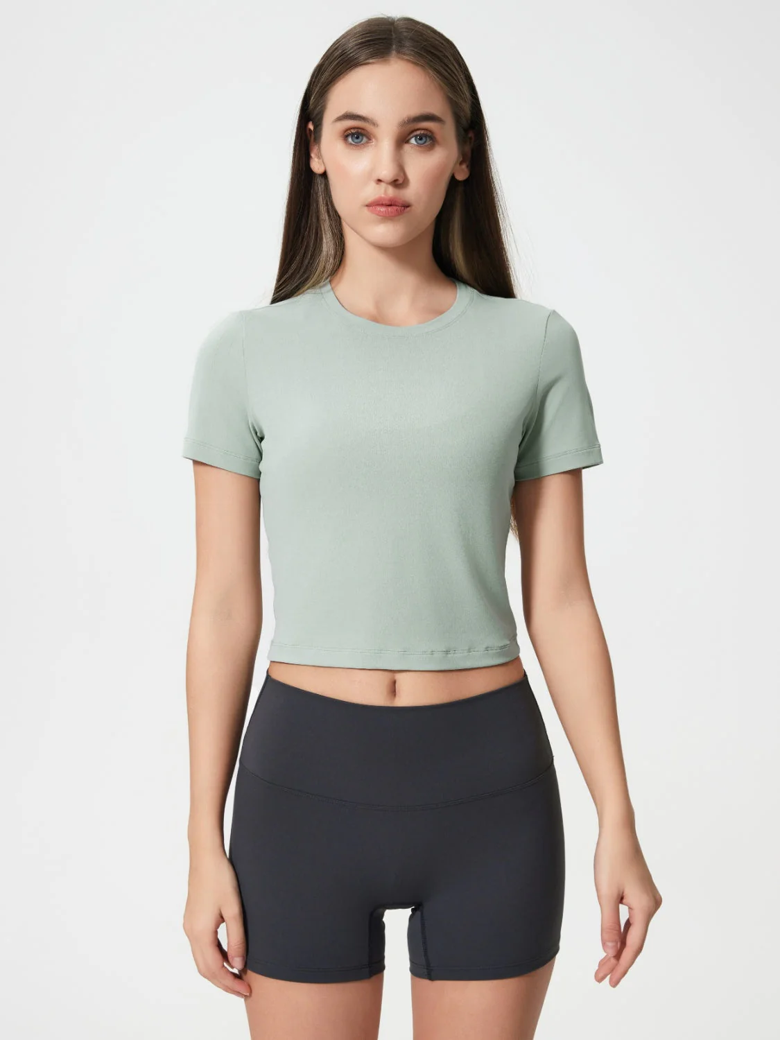 Millennia Round Neck Short Sleeve Active T-Shirt - Image 6