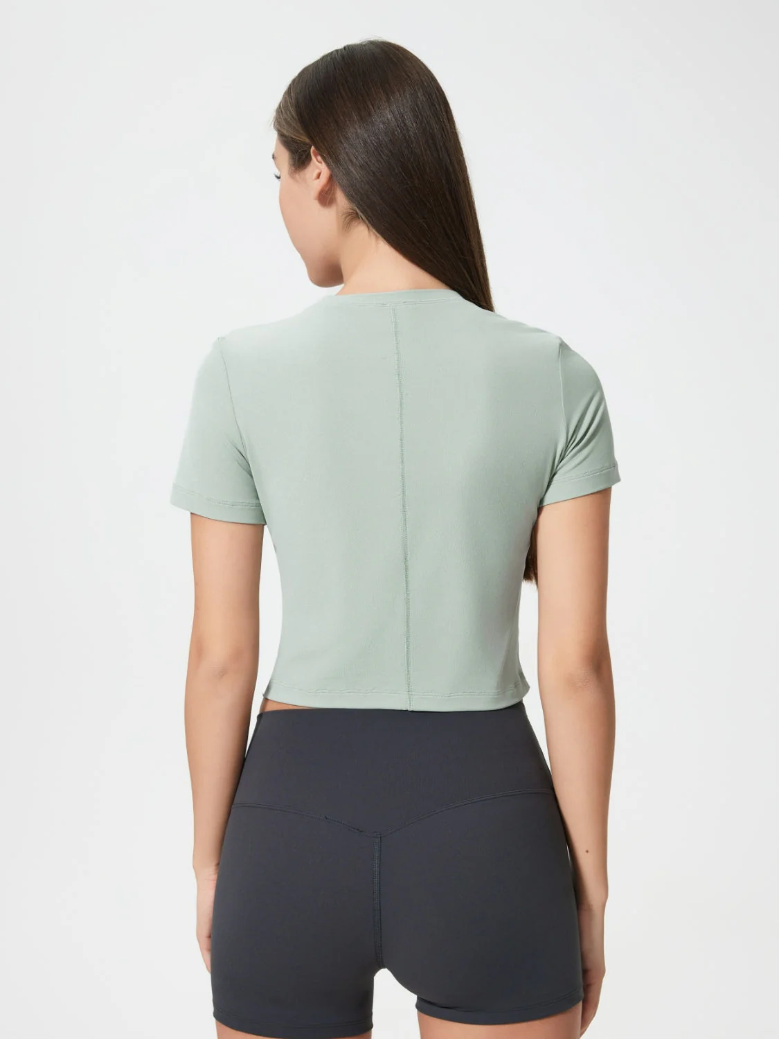Millennia Round Neck Short Sleeve Active T-Shirt - Image 7