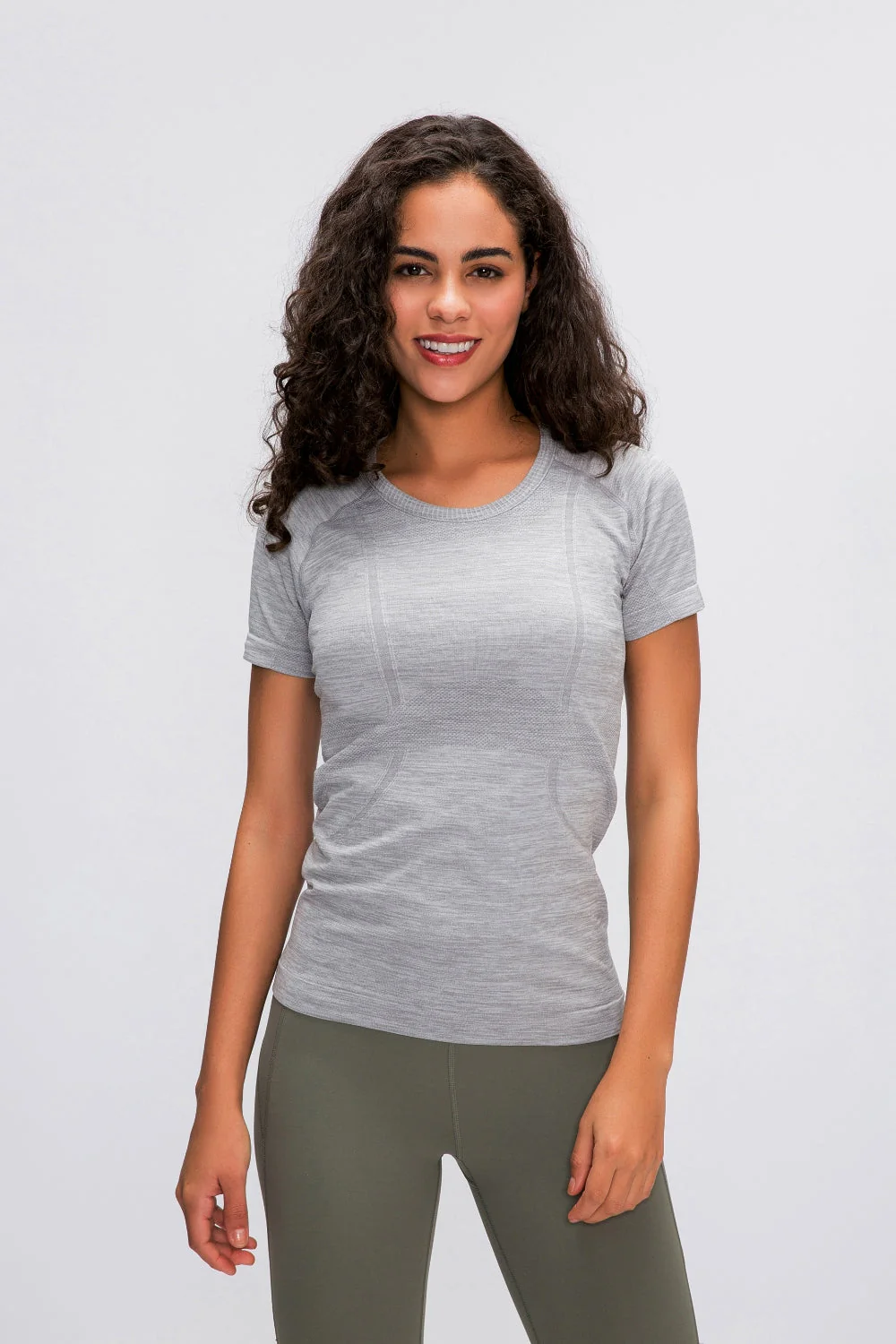 Millennia Round Neck Short Sleeve Active T-Shirt - Image 16