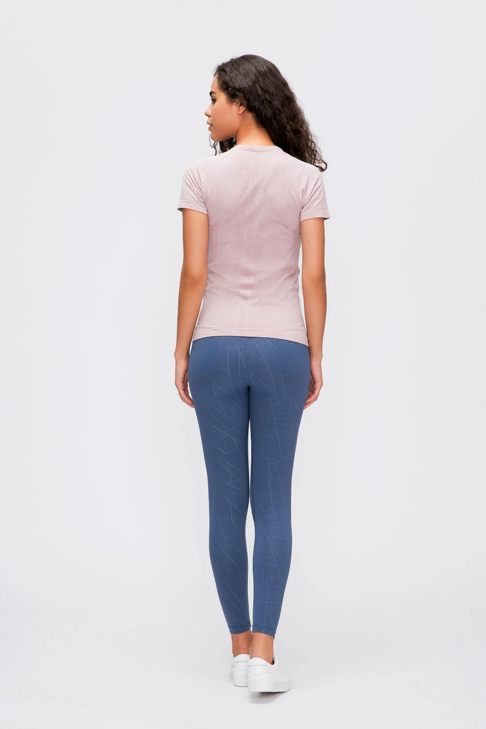 Millennia Round Neck Short Sleeve Active T-Shirt - Image 6