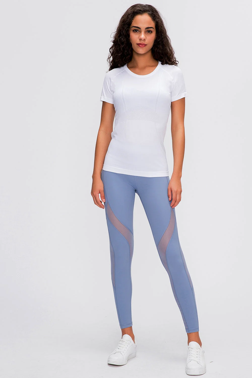 Millennia Round Neck Short Sleeve Active T-Shirt - Image 8