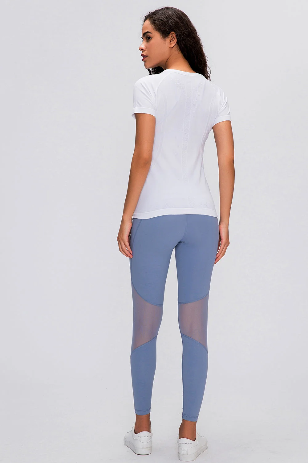 Millennia Round Neck Short Sleeve Active T-Shirt - Image 9