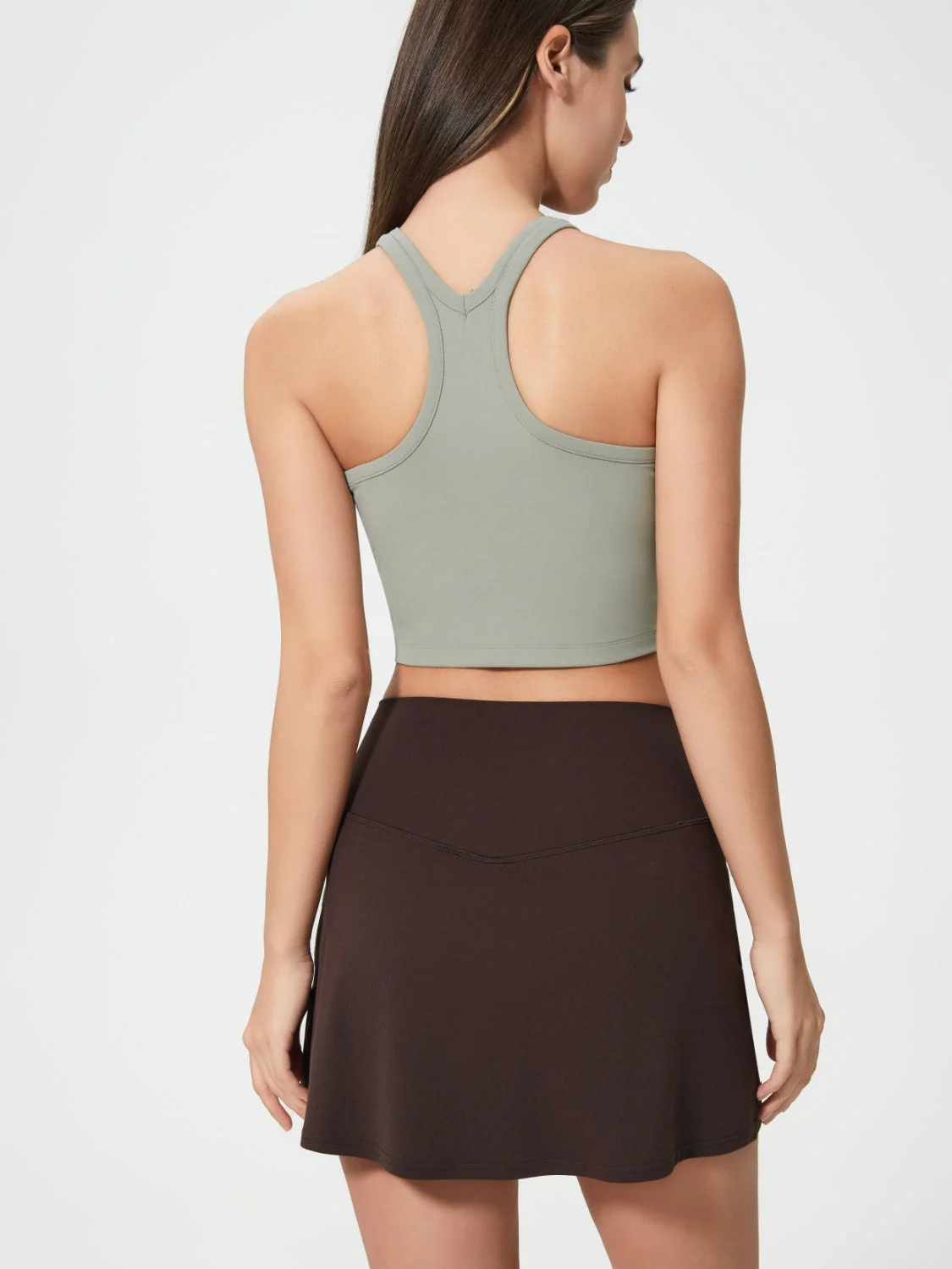 Millennia Scoop Neck Active Tank with Detachable Chest Pads - Image 13