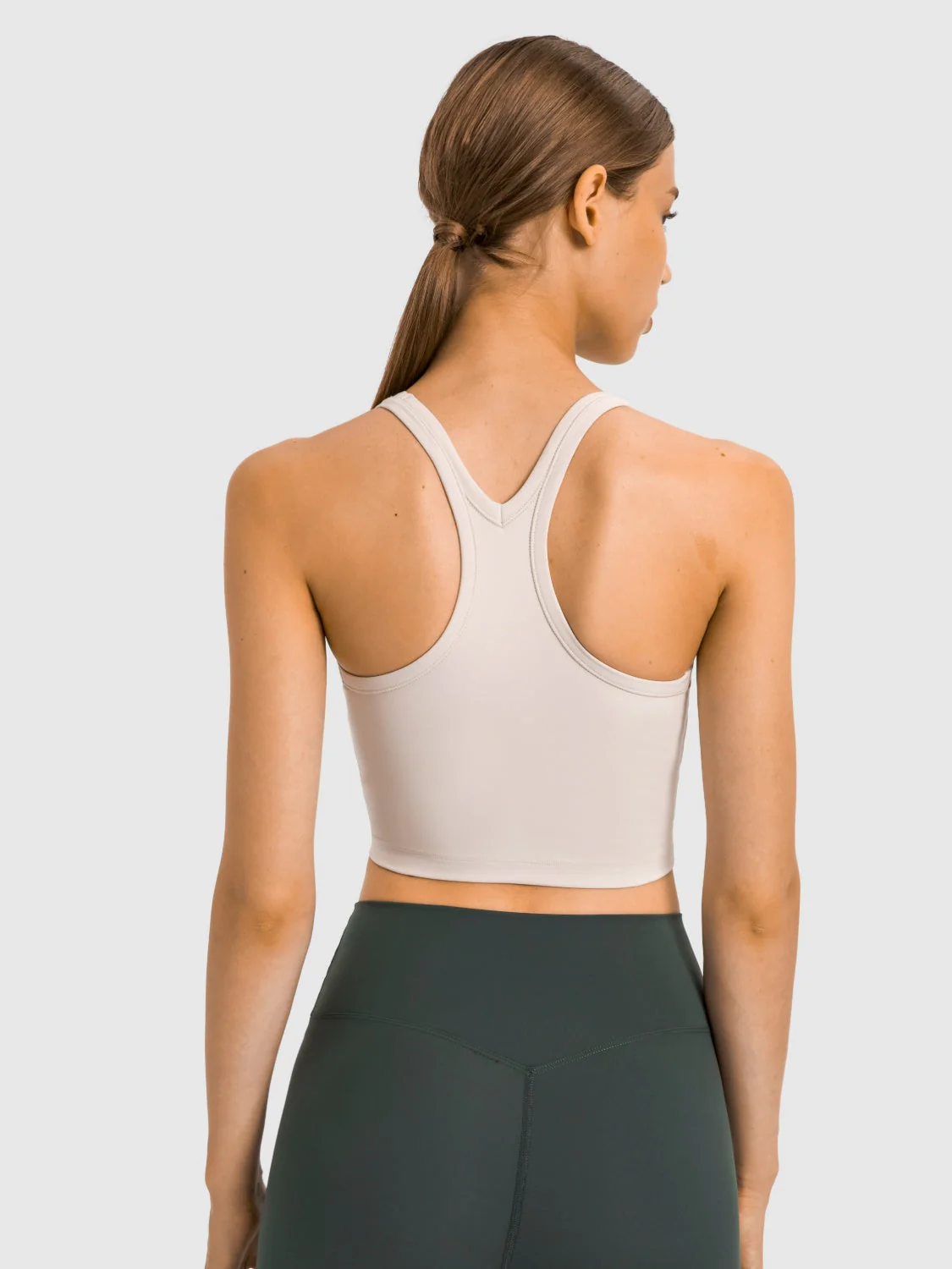 Millennia Scoop Neck Active Tank with Detachable Chest Pads - Image 15
