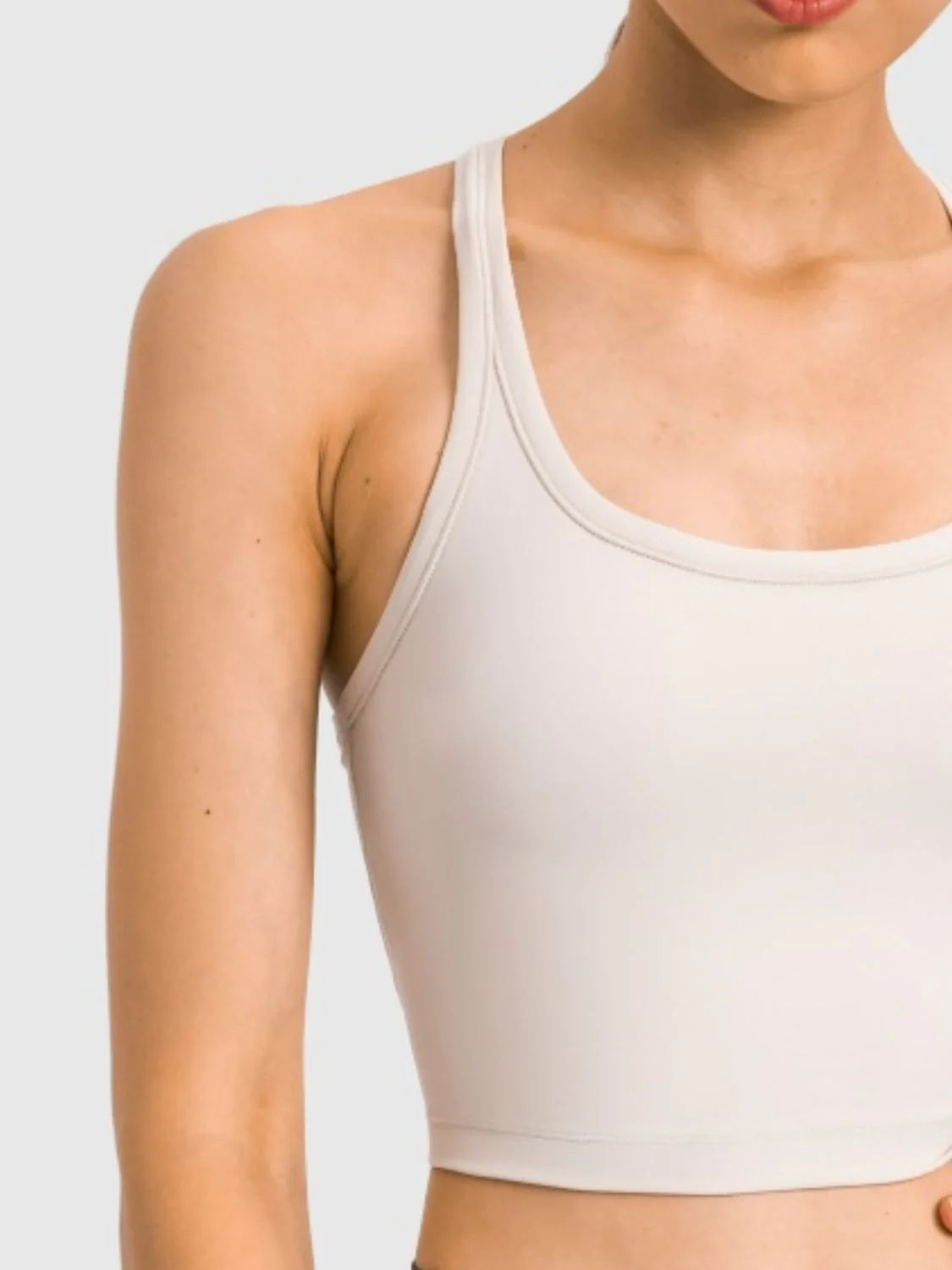 Millennia Scoop Neck Active Tank with Detachable Chest Pads - Image 16